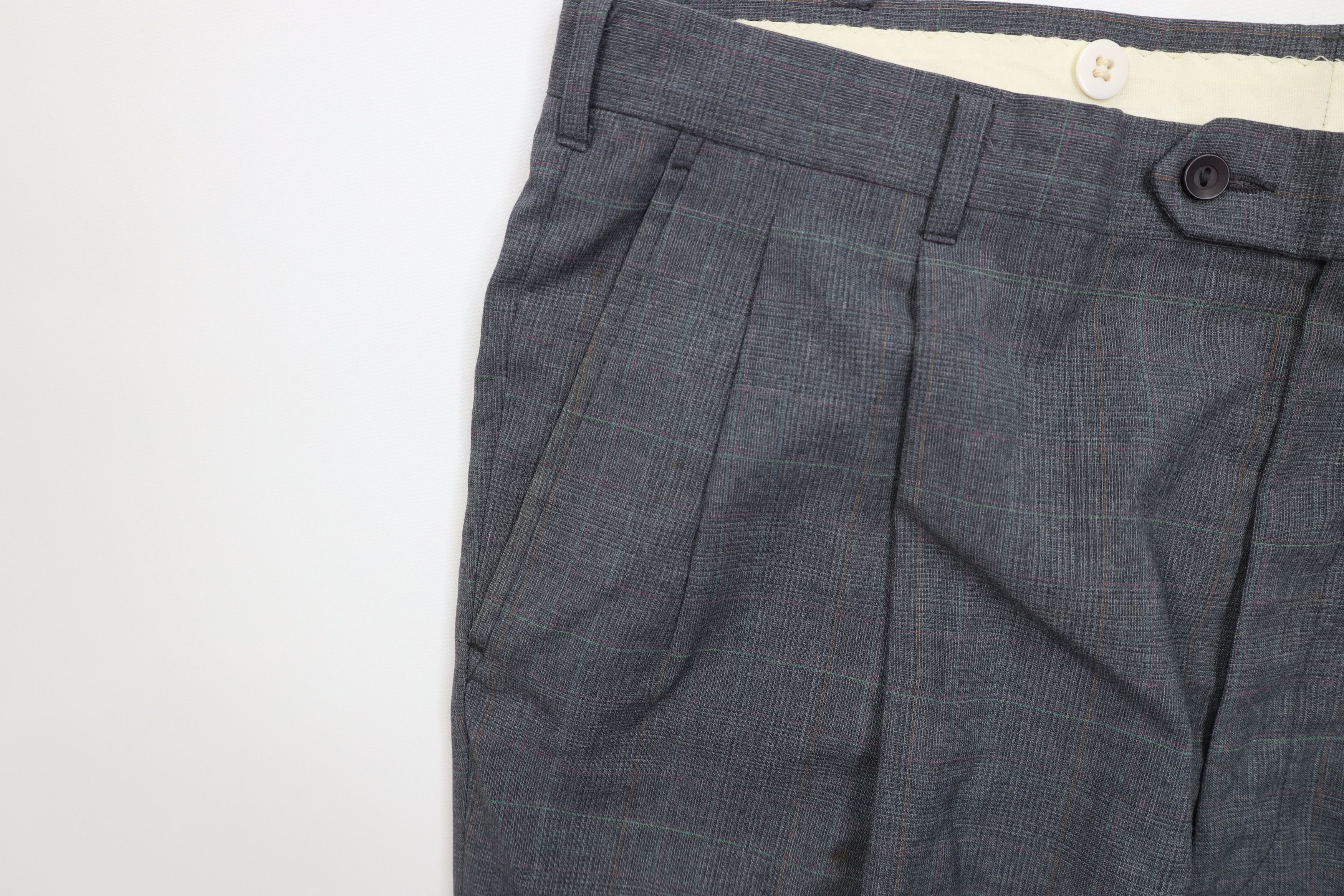 Vintage Vintage 70s Streetwear Wool Blend Wide Leg Chino Pants Size US 38 / EU 54 - 7 Thumbnail