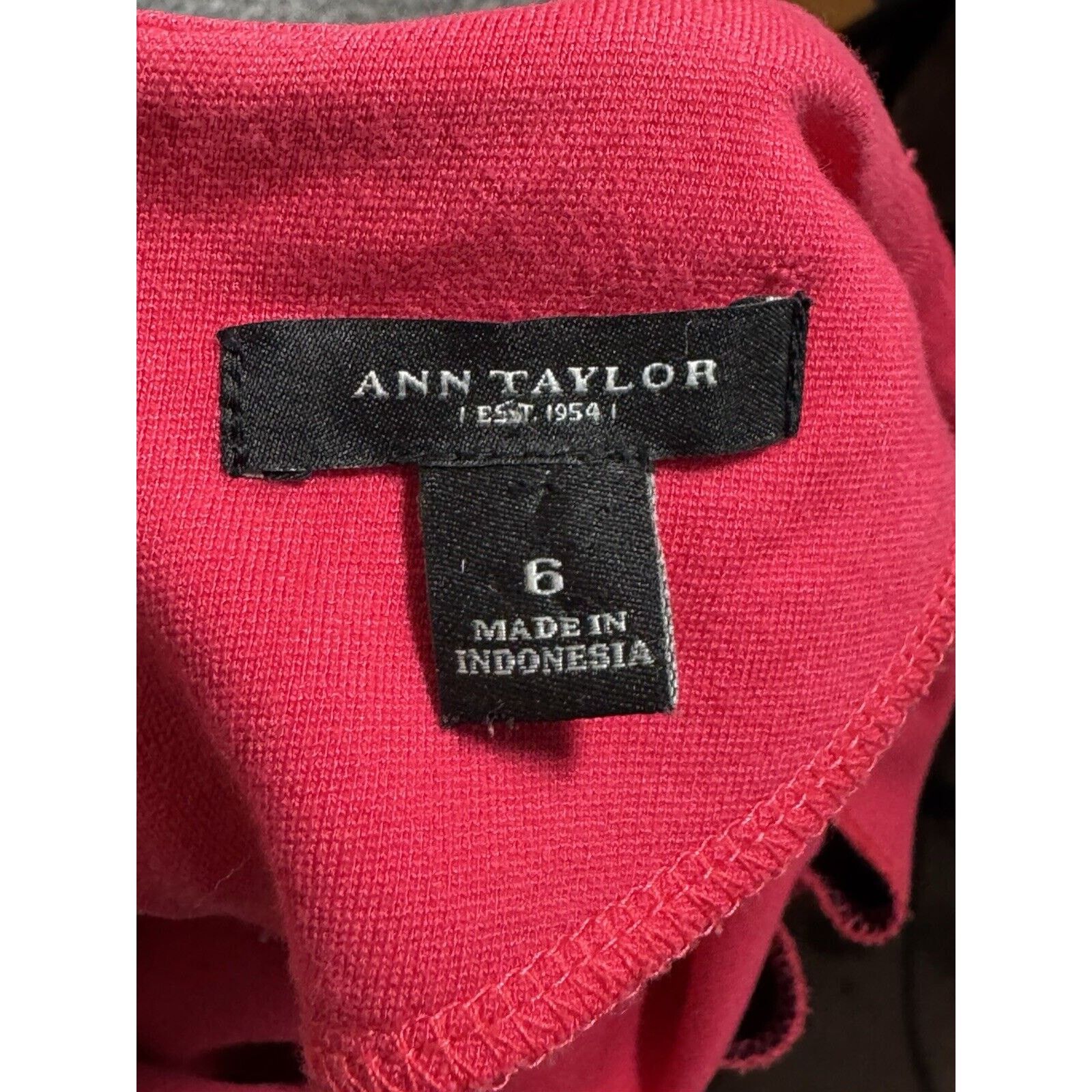 Other Vintage Ann Taylor Dress 6 90s Y2K Chic Office Zip Cuffs Size M / US 6-8 / IT 42-44 - 4 Thumbnail