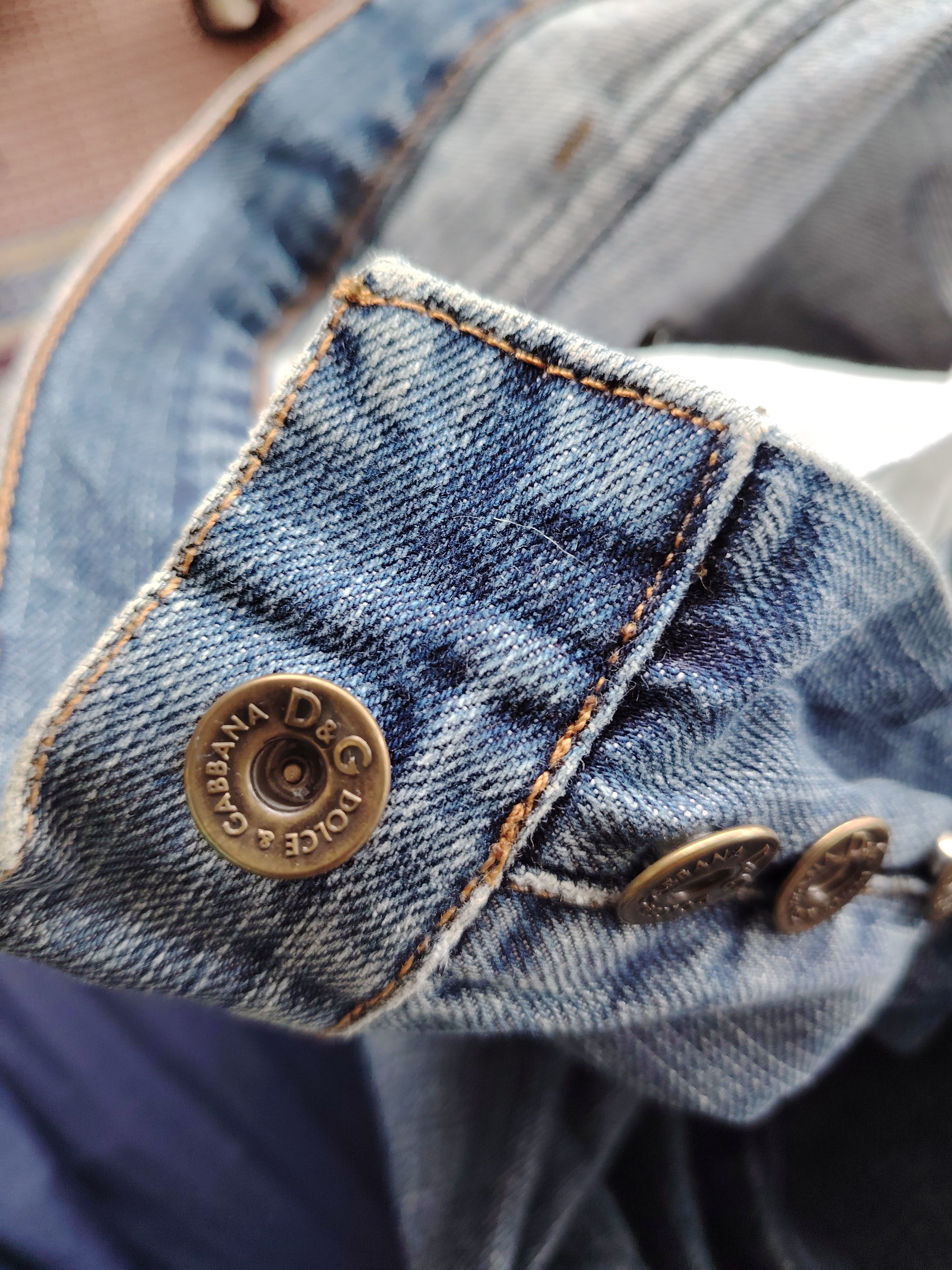 Dolce & Gabbana 💥BEST OFFER😊VINTAGE Y2K DOLCE & GABANNA DISTRESSED DENIM Size US 32 / EU 48 - 15 Thumbnail