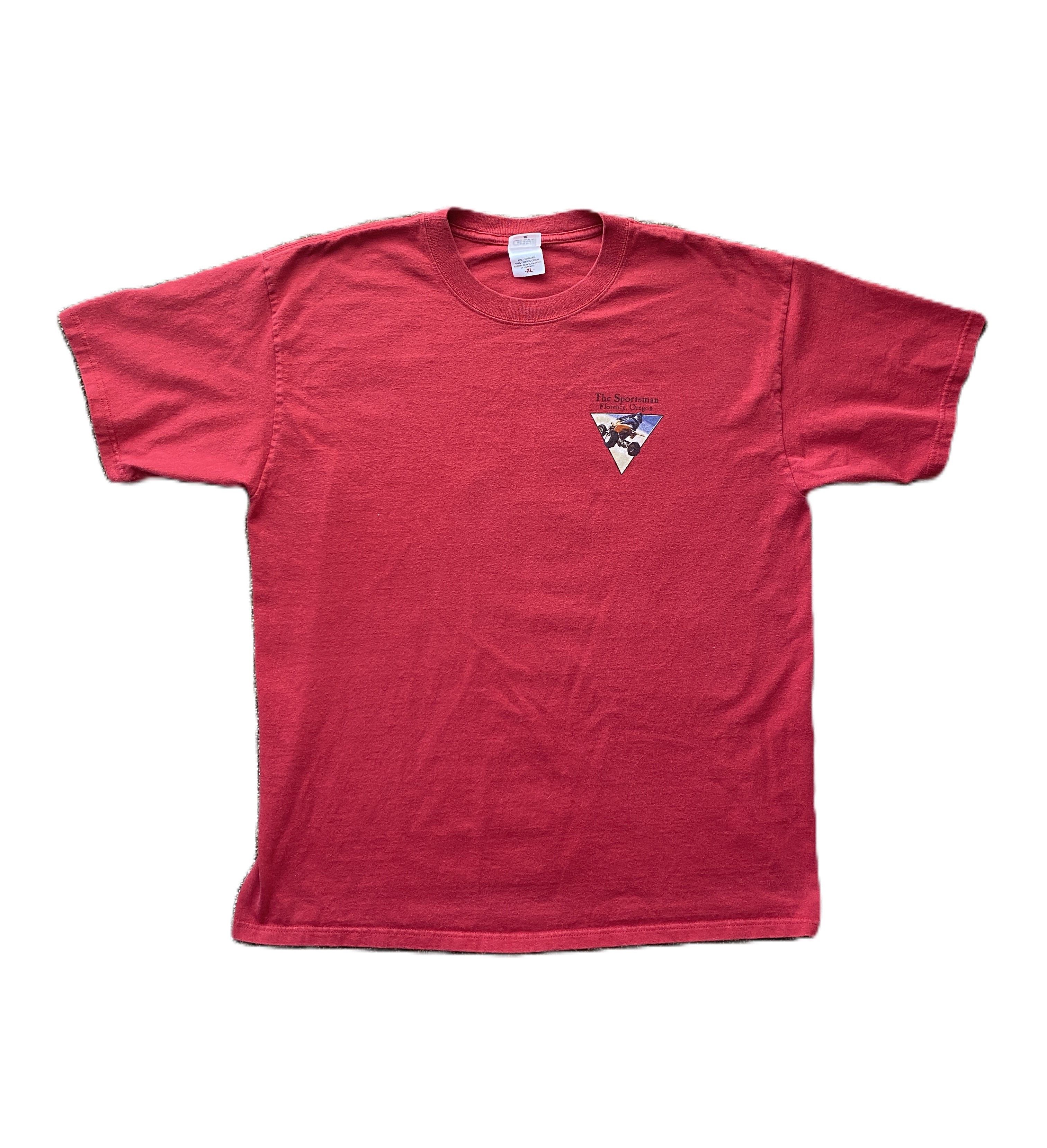 Vintage Vintage Anvil ATV Tee Red Size US XL / EU 56 / 4 - 2 Thumbnail