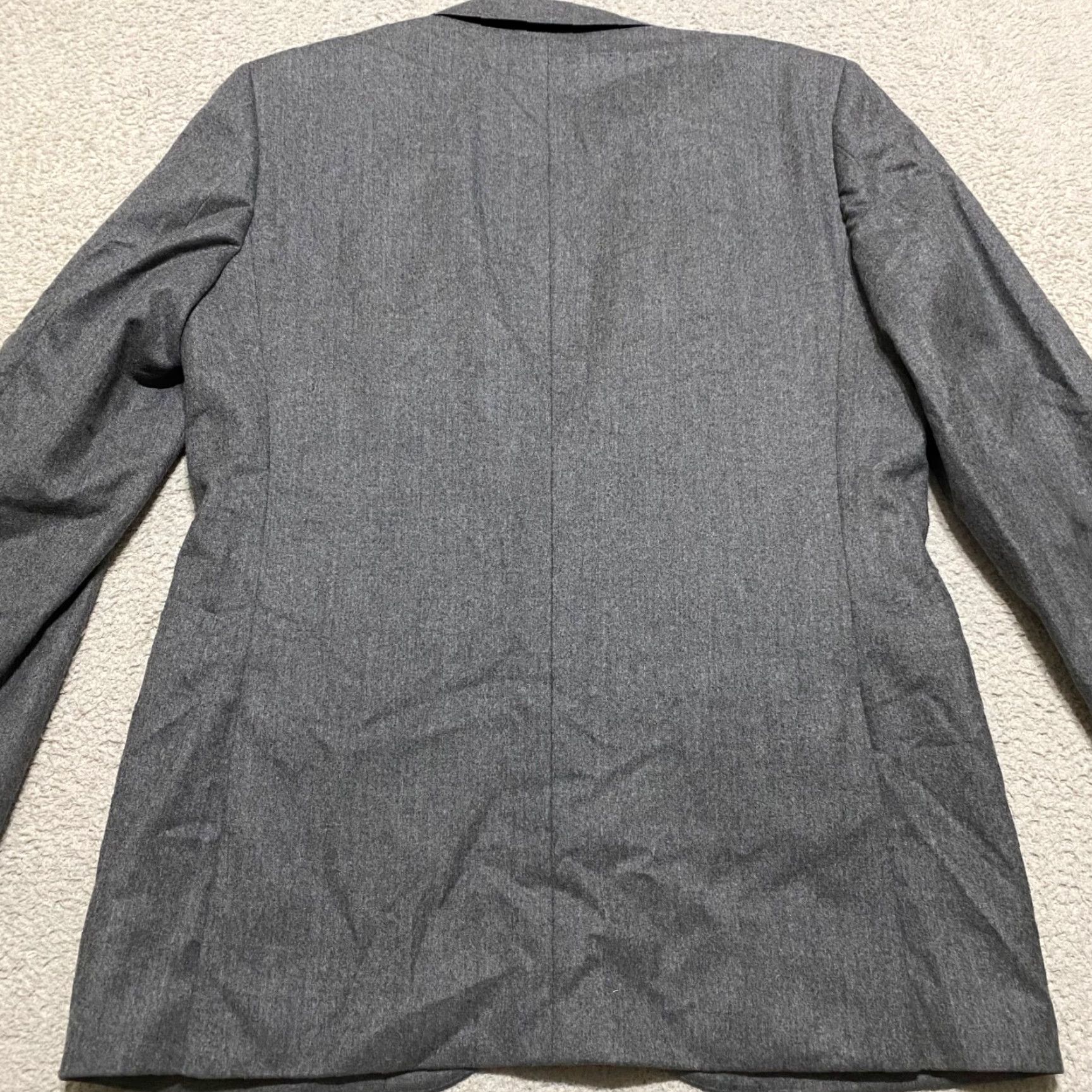 J.Crew J.CREW Blazer Mens 2 Button Wool Gray Ludlow 40R 100% Wool Solid Notch Lapel Double-Vented 2 Piece Regular Fit Casual Business Vintage No N/A Size 40R - 2 Thumbnail