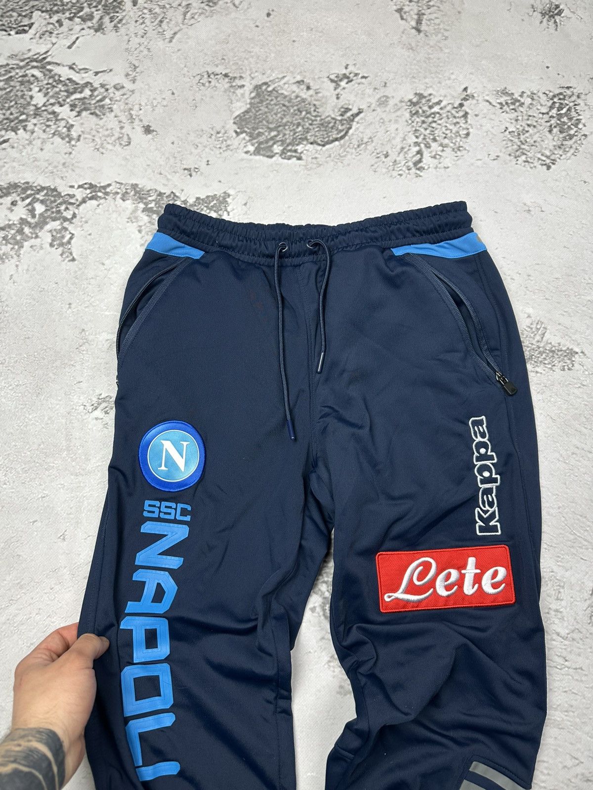 Kappa Kappa Napoli Track sweatpants football blokecore Size US 30 / EU 46 - 4 Thumbnail