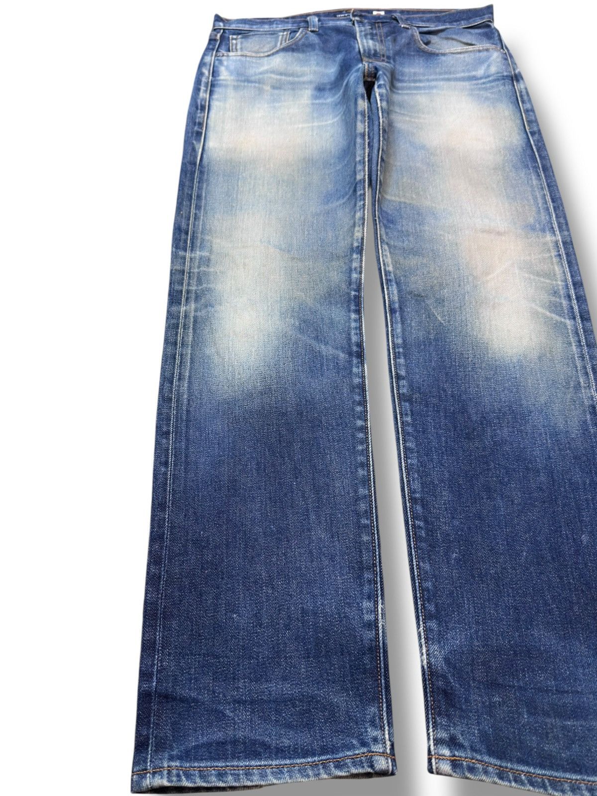 Levi's Made & Crafted Levi’s 502 Made&Crafted Tapered Big E Selvedge Mudwash Denim Size US 33 - 3 Thumbnail