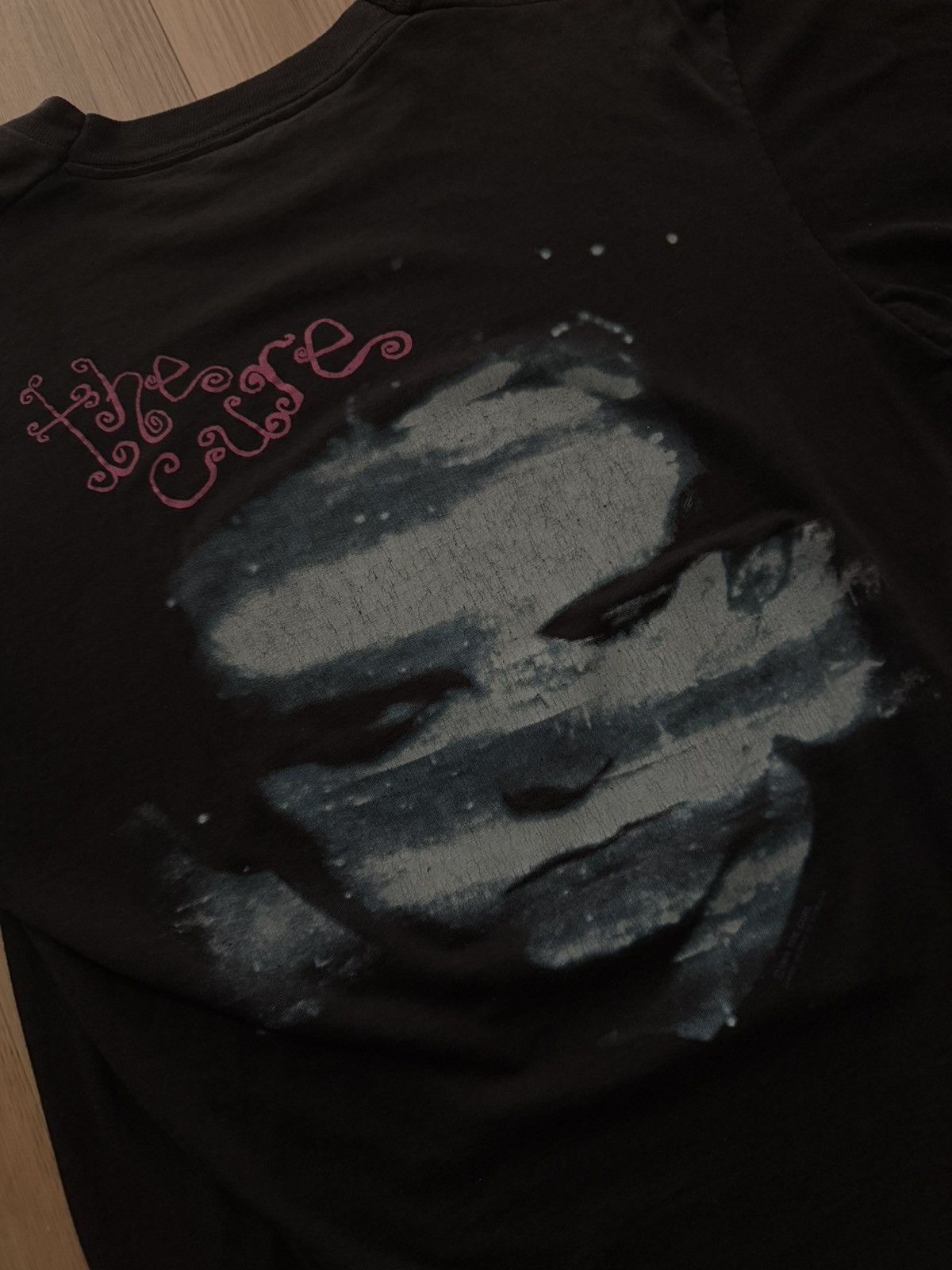 The Cure VINTAGE 1989 ROBERT SMITH THE CURE TEE Size US L / EU 52-54 / 3 - 3 Thumbnail