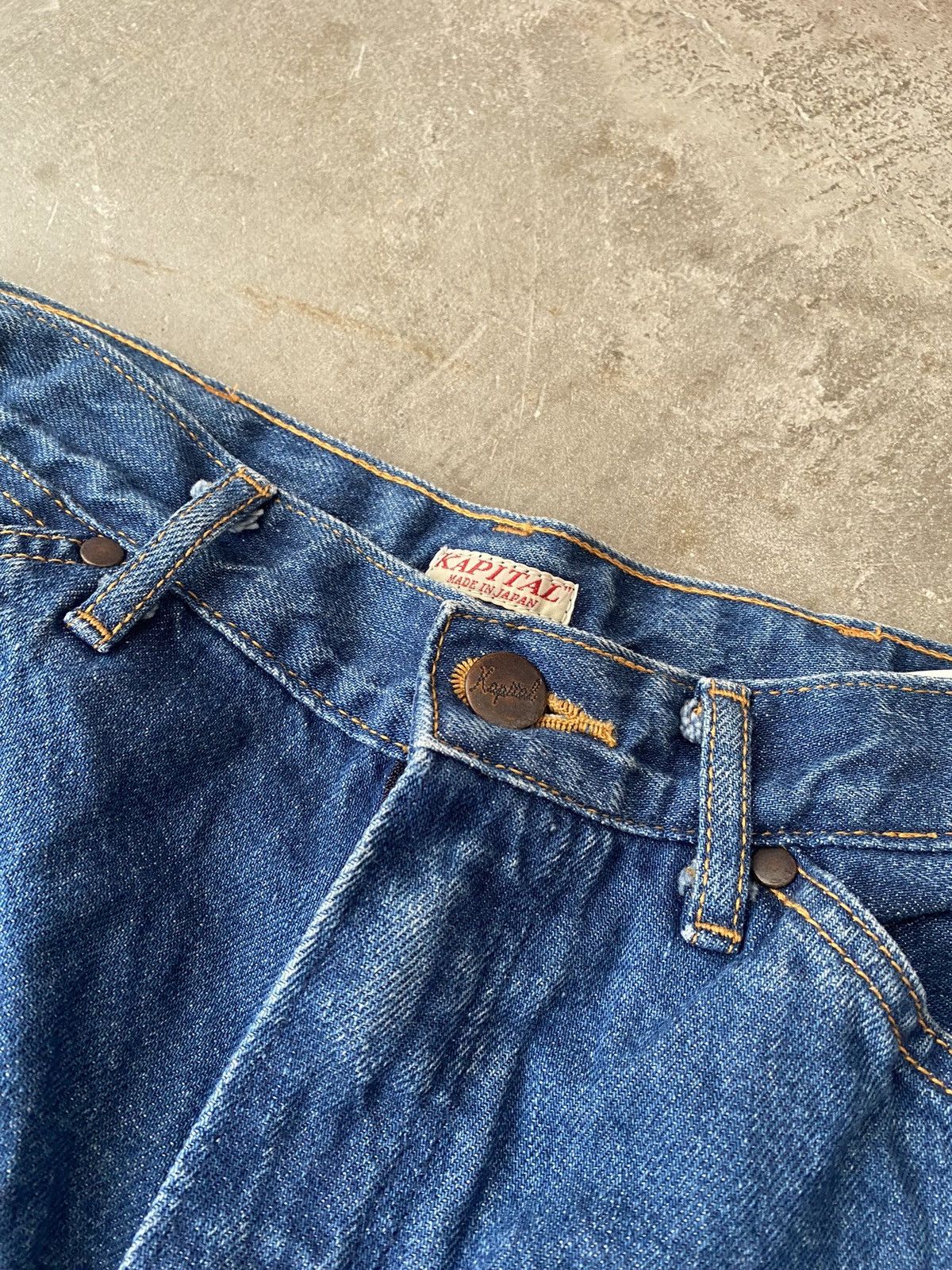 Kapital Kapital Flare Denim Comme des Garçons Visvim Saint Mochael Size US 29 - 3 Thumbnail
