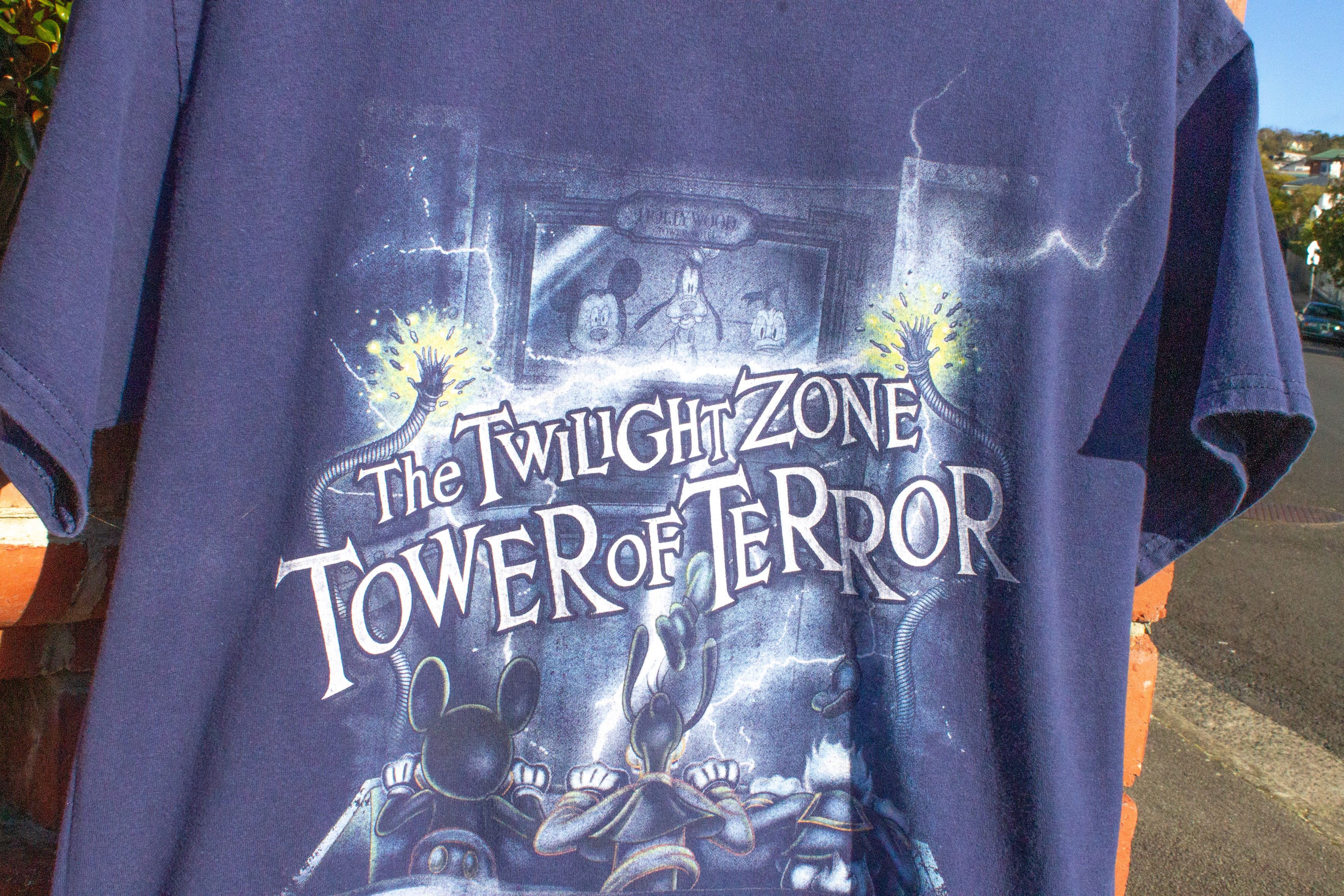 Hanes The Twilight Zone - Tower Of Terror T-Shirt Size US M / EU 48-50 / 2 - 3 Thumbnail