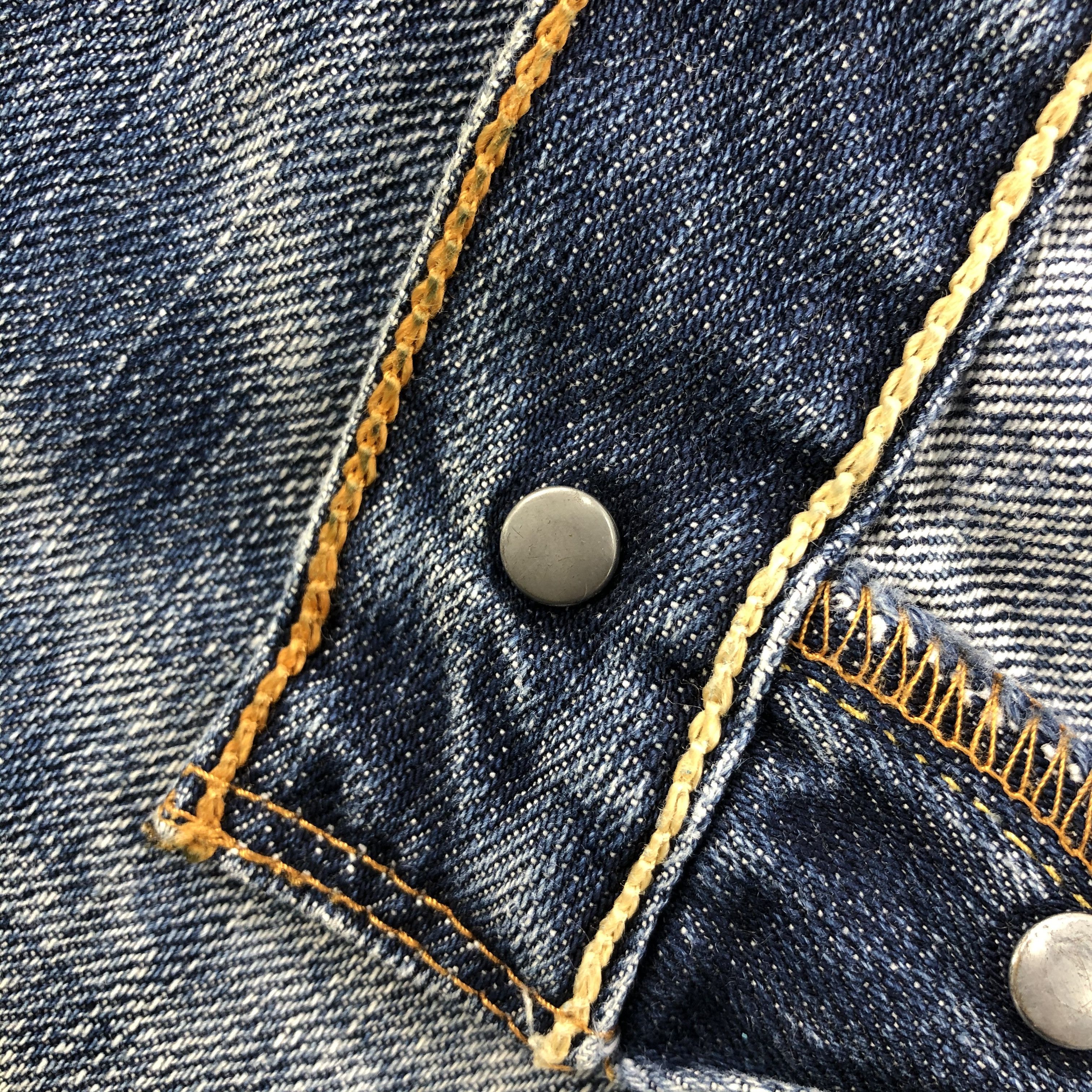 Levi's Vintage Blue Wash Levis 501 Jeans-JM1942 Size US 30 / EU 46 - 9 Thumbnail