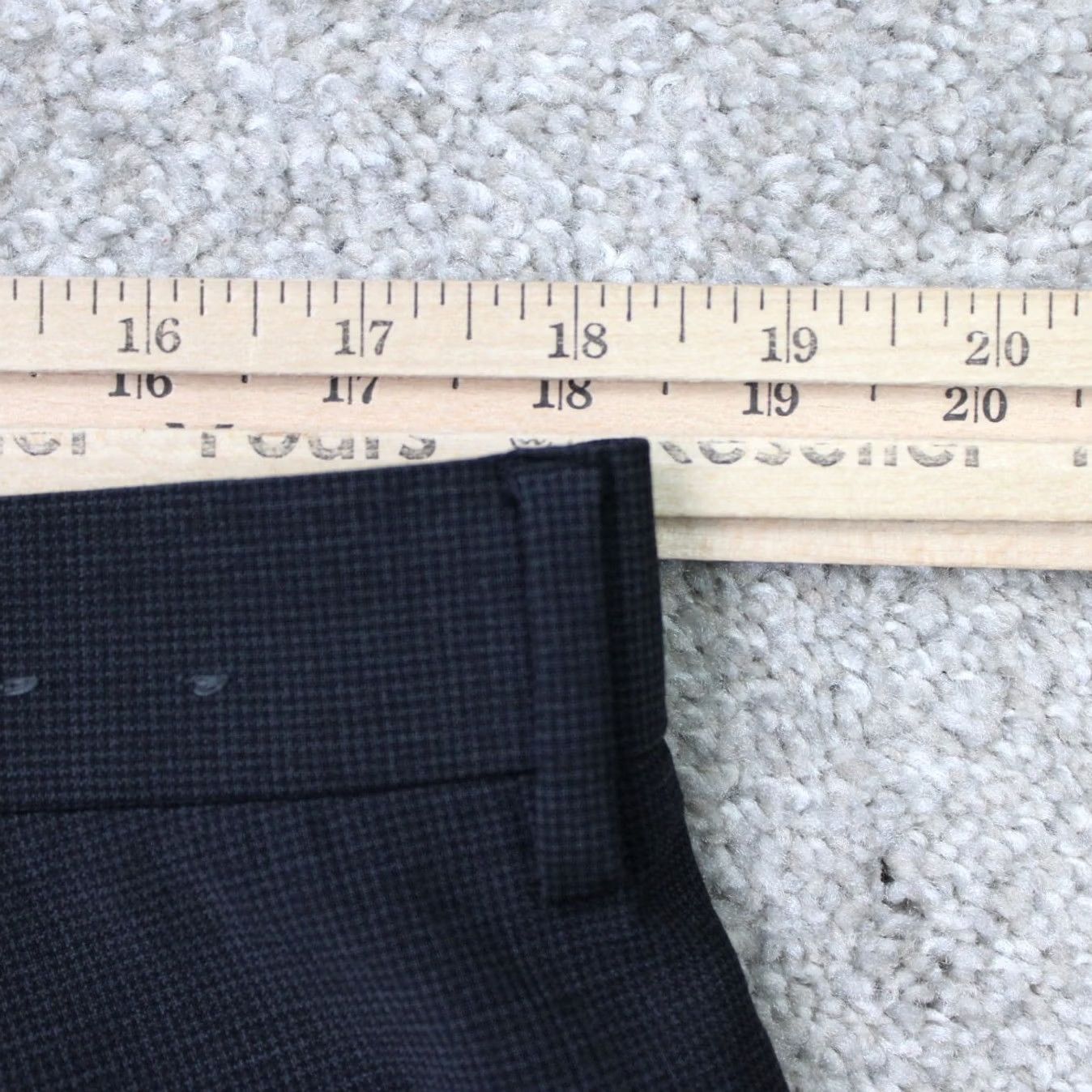 J.Crew J. Crew Pants Mens 36x32 Black Bowery Slim Flat Front Wool Blend Stretch Lined Size US 36 / EU 52 - 7 Thumbnail