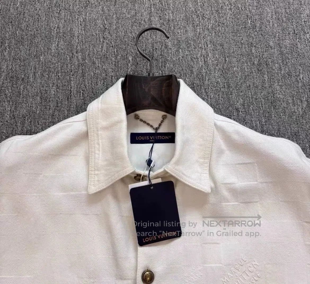 Louis Vuitton louis vuitton ss24 beige check short sleeve shirt. Size US M / EU 48-50 / 2 - 2 Thumbnail