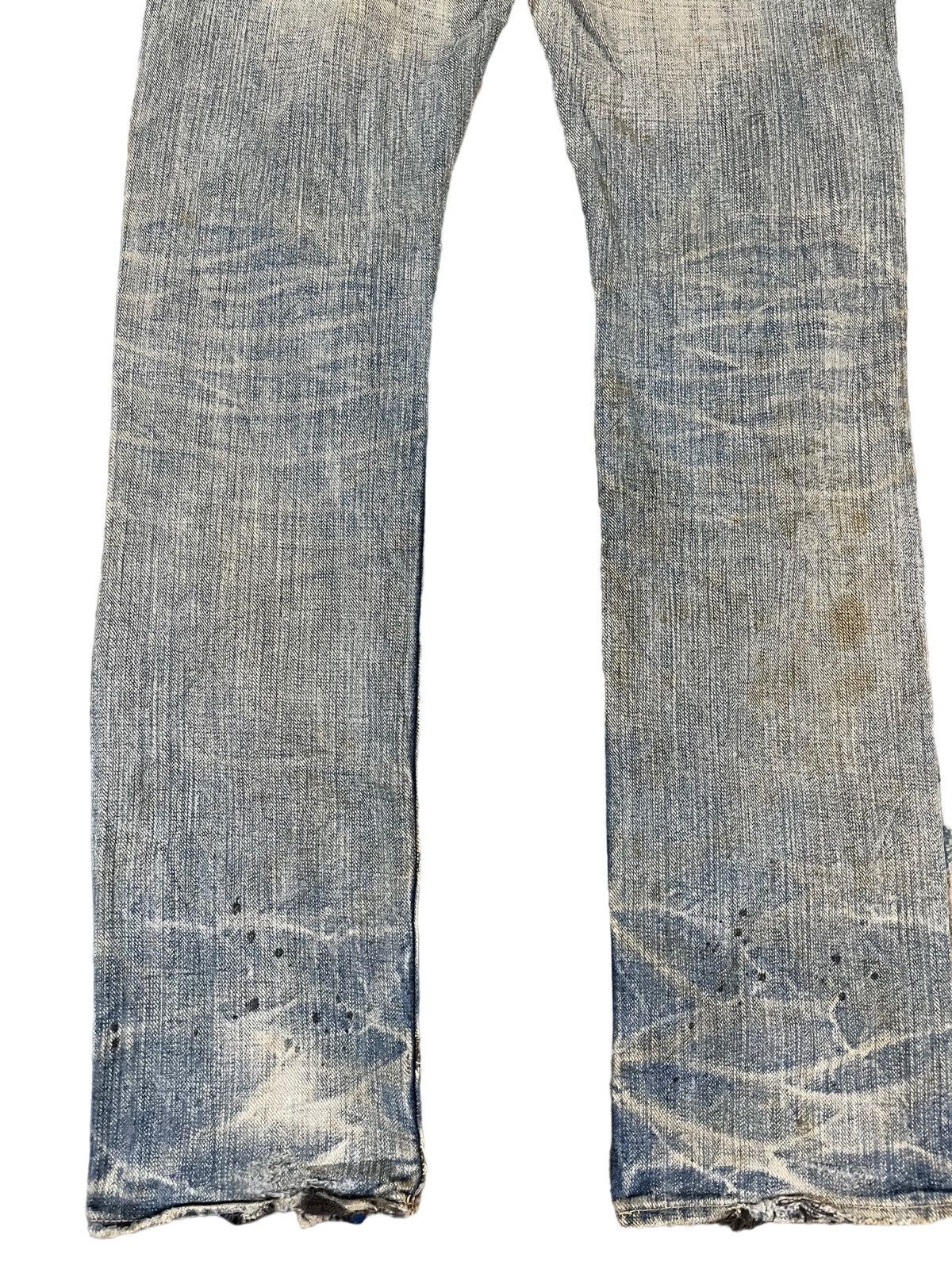 Johnbull Johnbull Kojima Japan Distressed Denim Size US 31 - 8 Thumbnail