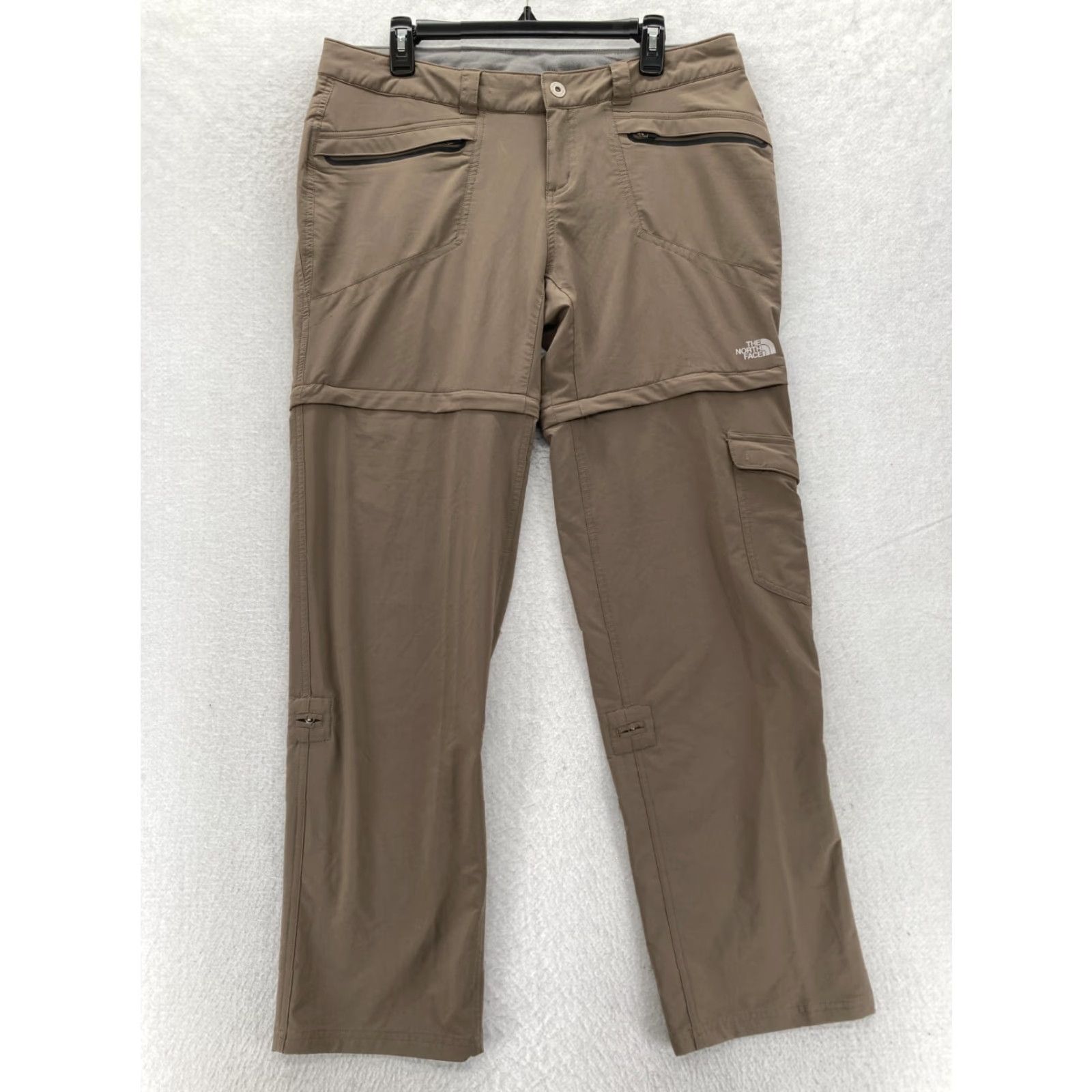 The North Face The North Face Hiking Pants Women's 14 Brown Stretch Convertible Roll Up Cargo Pants Size 36" / US 14 / IT 50 - 2 Thumbnail