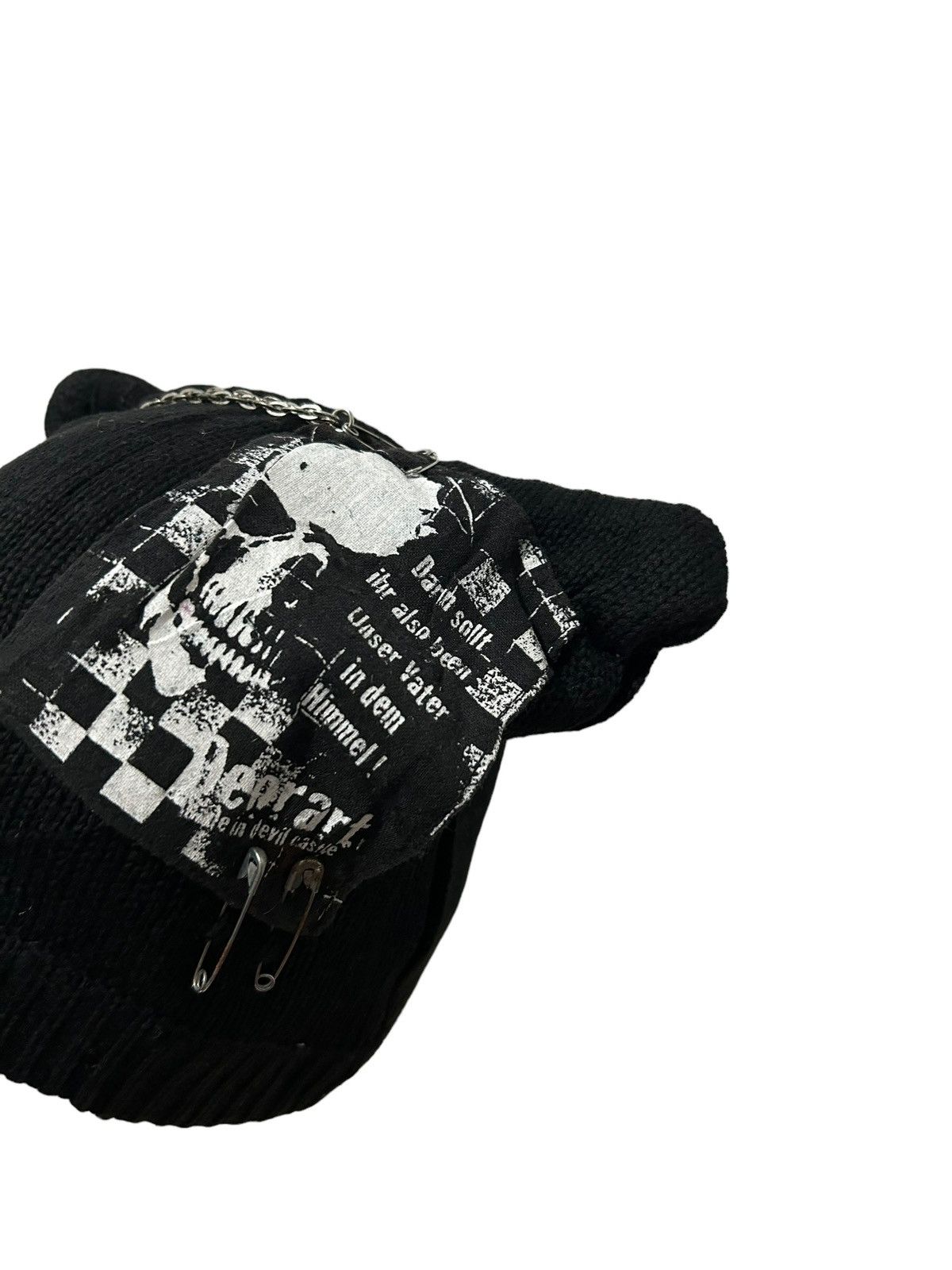 If Six Was Nine MADE IN DEVIL Deorart Crazy Punk Bondage Beanie Hats RARE 🎌☠️ Size ONE SIZE - 8 Thumbnail