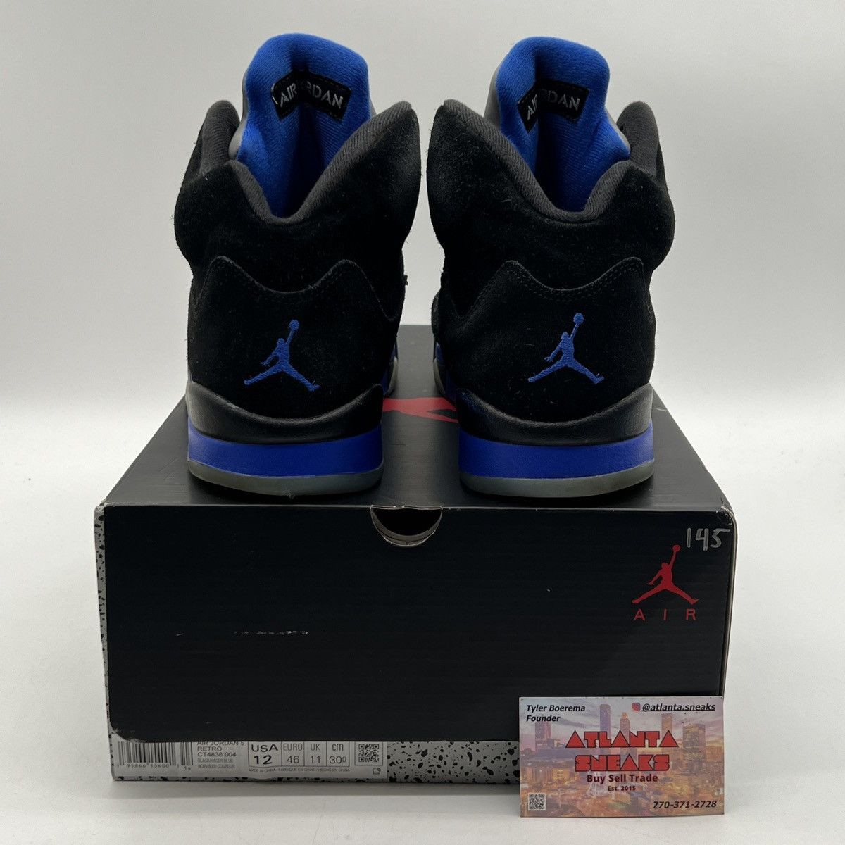 Air Jordan 5 racer blue