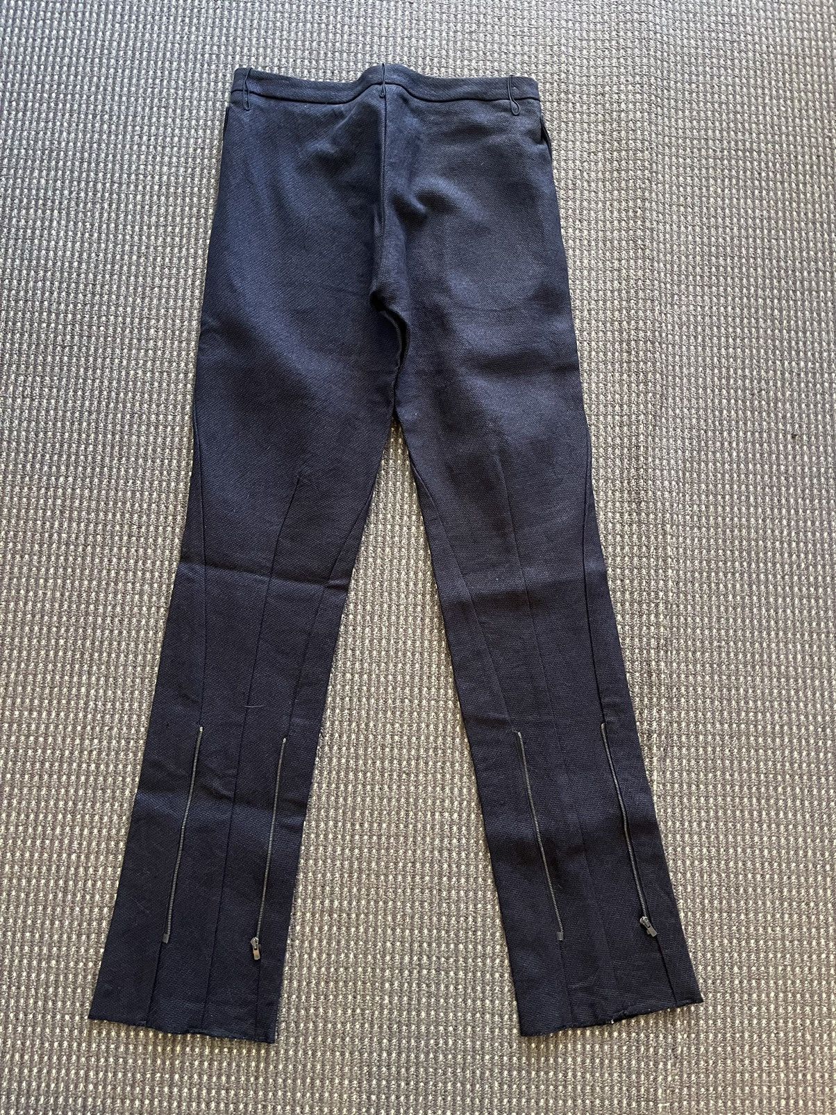 Individual Sentiments IS 13AW Washi Back Zip Pants Size US 32 / EU 48 - 4 Thumbnail