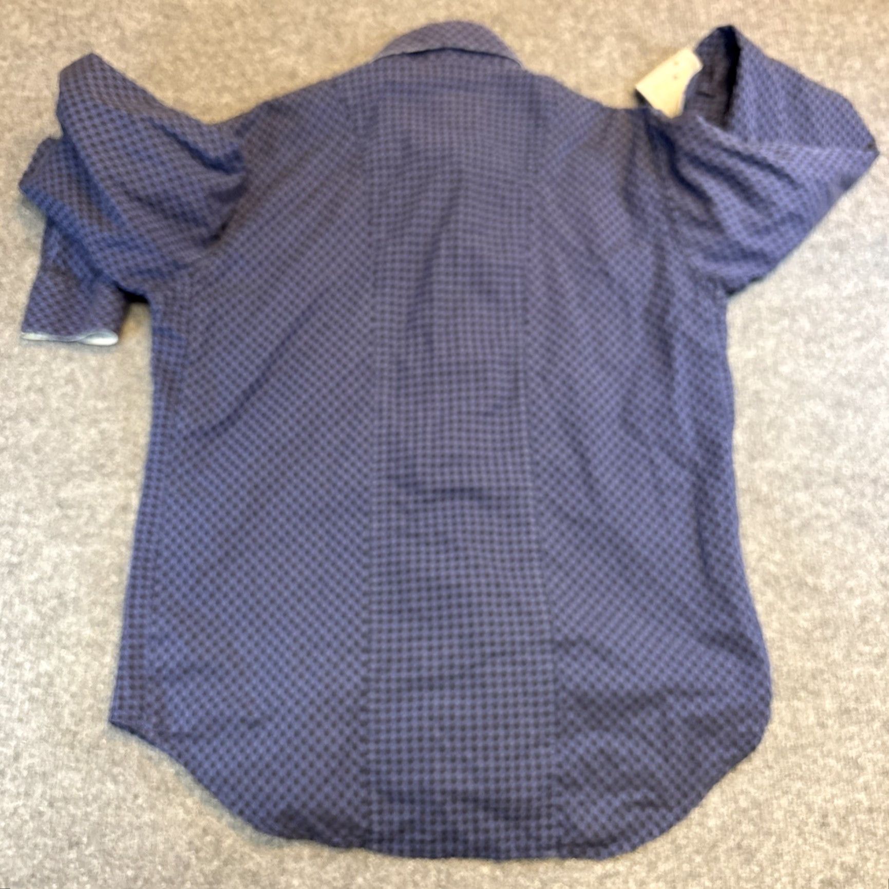 Robert Graham Robert Graham Mens Blue Long Sleeve Button-Up Classic Sport Shirt L Size US L / EU 52-54 / 3 - 7 Thumbnail