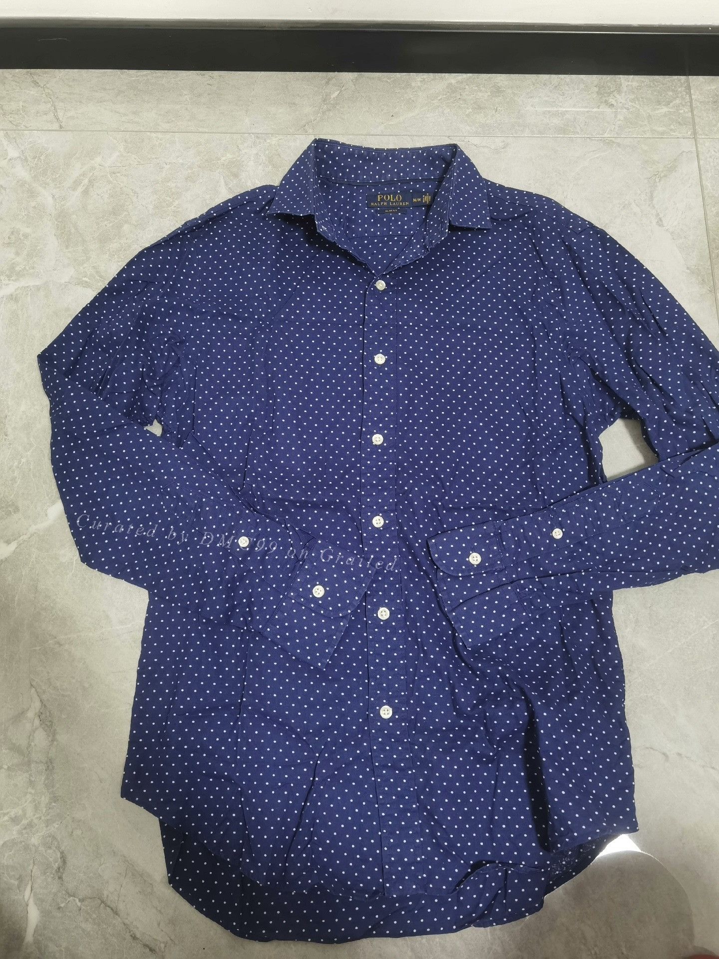 RRL Ralph Lauren RRL Ralph Lauren Indigo Star Shirt Size US M / EU 48-50 / 2 - 1 Thumbnail