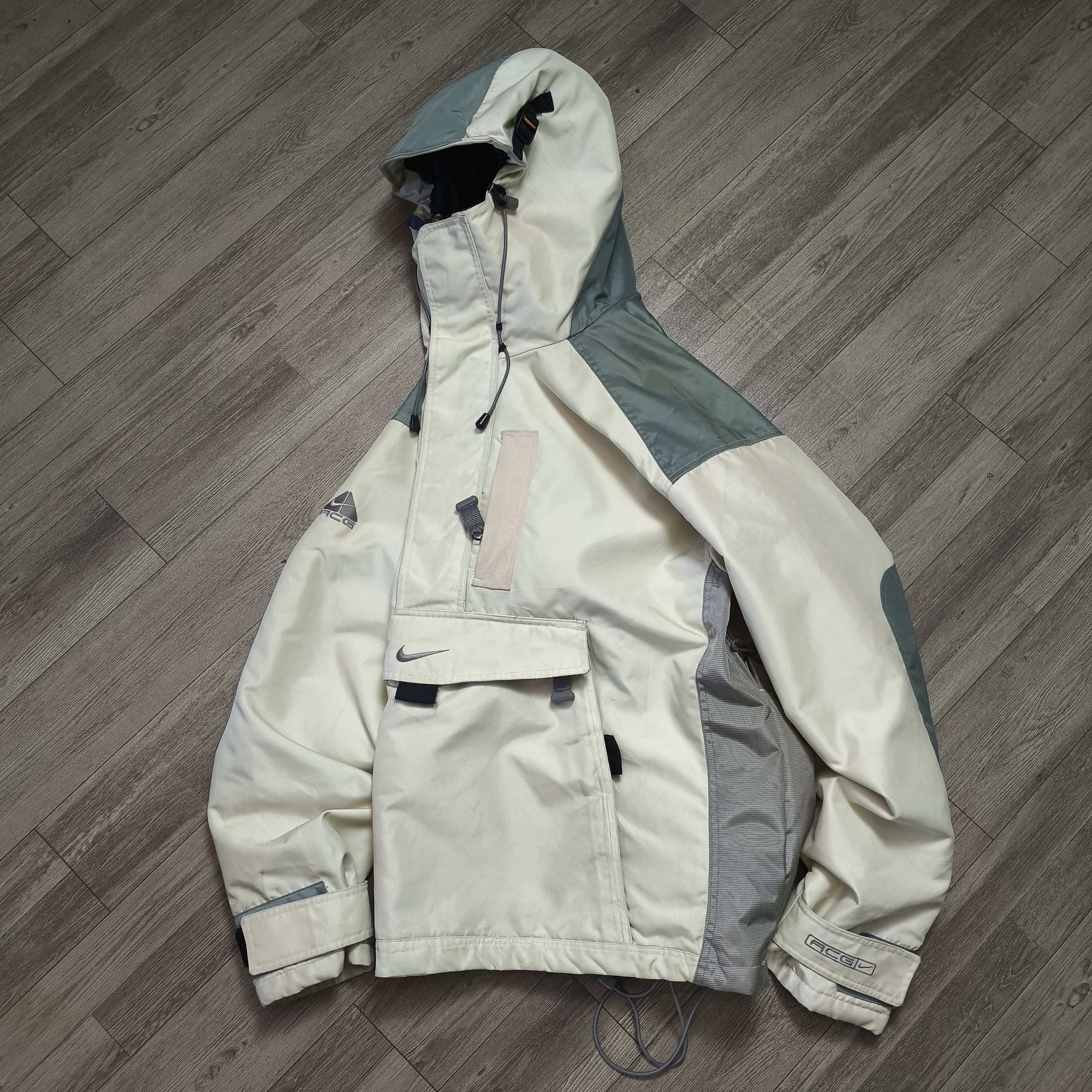 Goretex × Nike ACG Nike ACG Padded Half Zip Winter Anorak Jacket (1990s) Size US XL / EU 56 / 4 - 15 Thumbnail