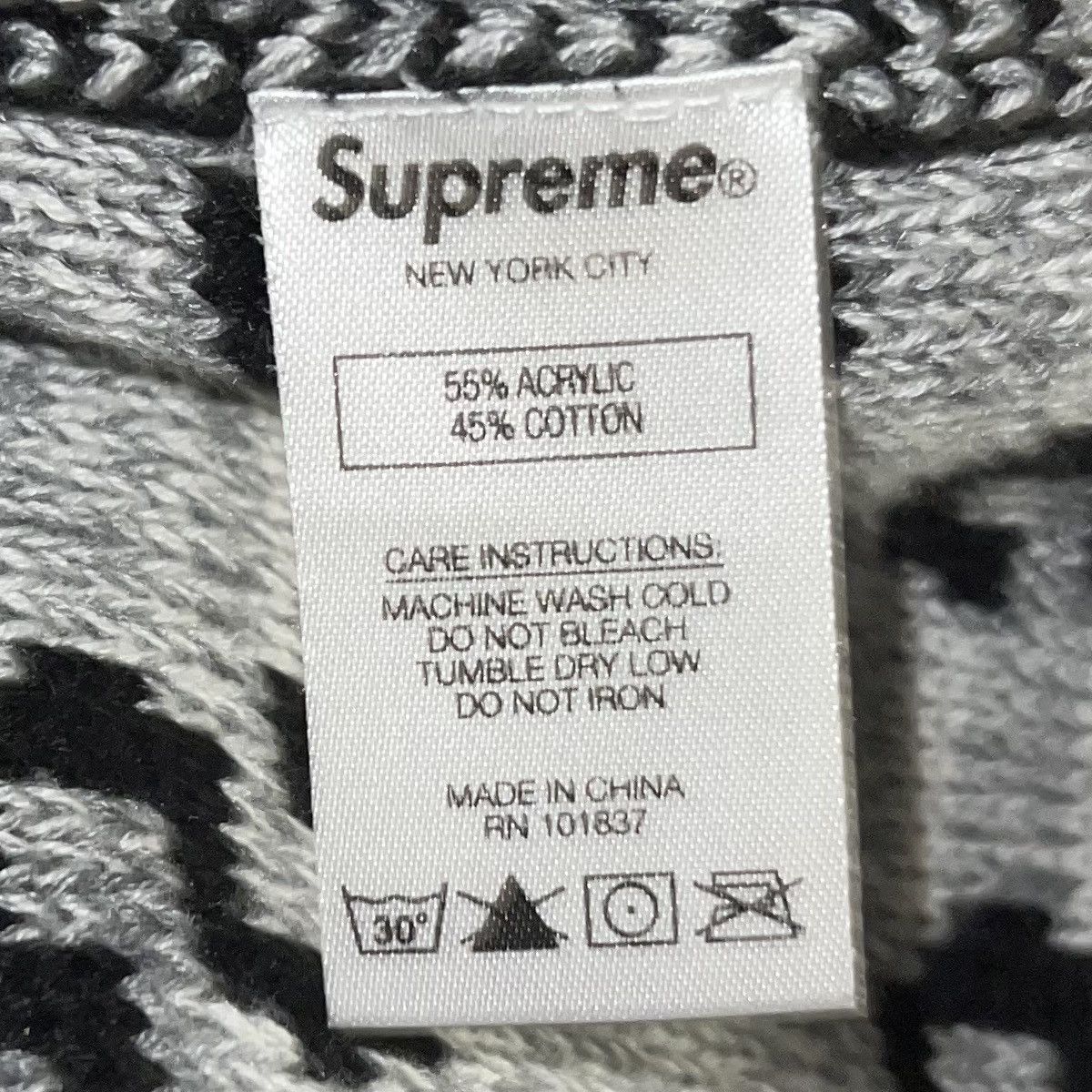 Supreme Supreme S Repeat Sweater 2021 Size US M / EU 48-50 / 2 - 6 Thumbnail