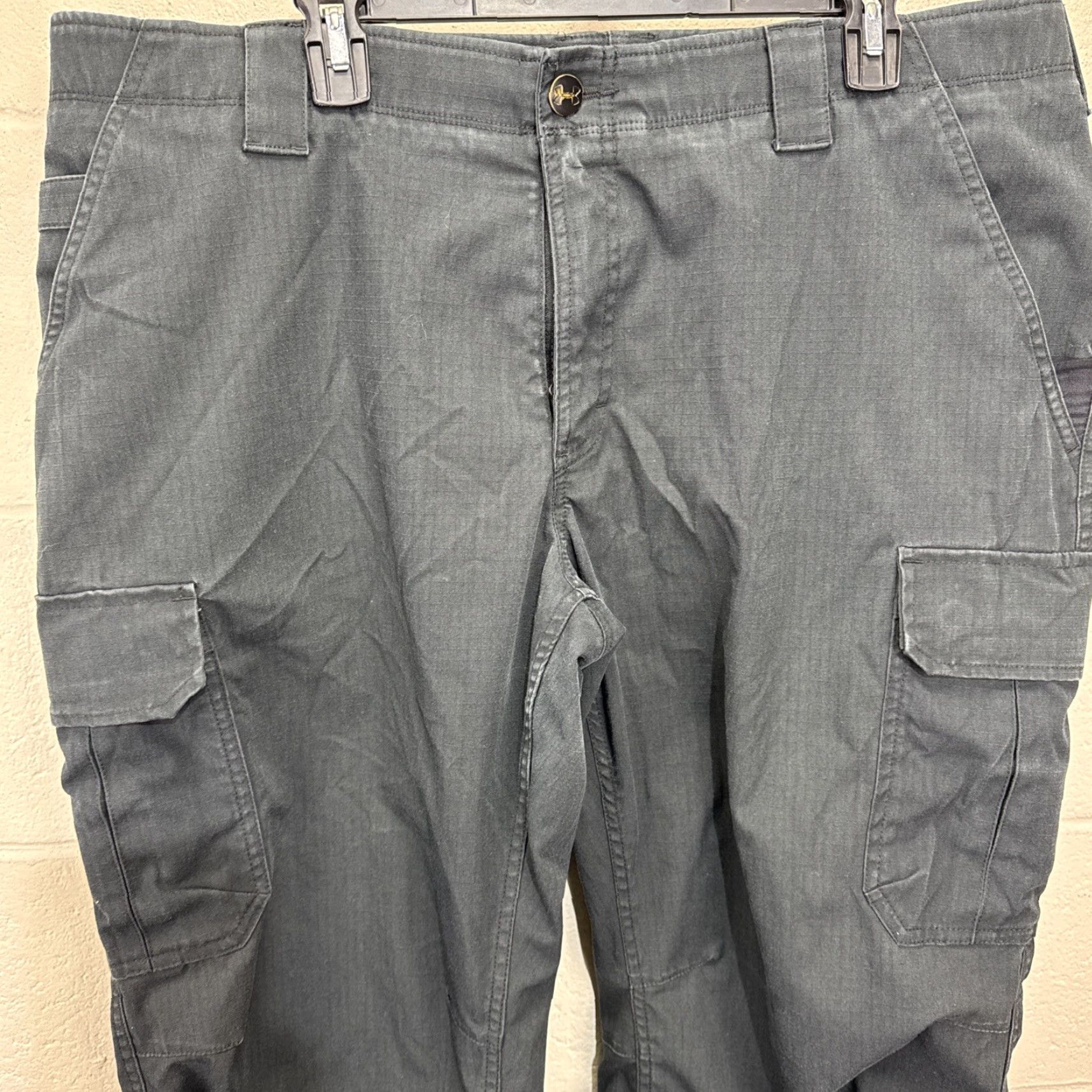 Under Armour Under Armour Storm Tactical Patrol Cargo Pants 40x32 Black Ripstop Stretch Size US 40 / EU 56 - 4 Thumbnail