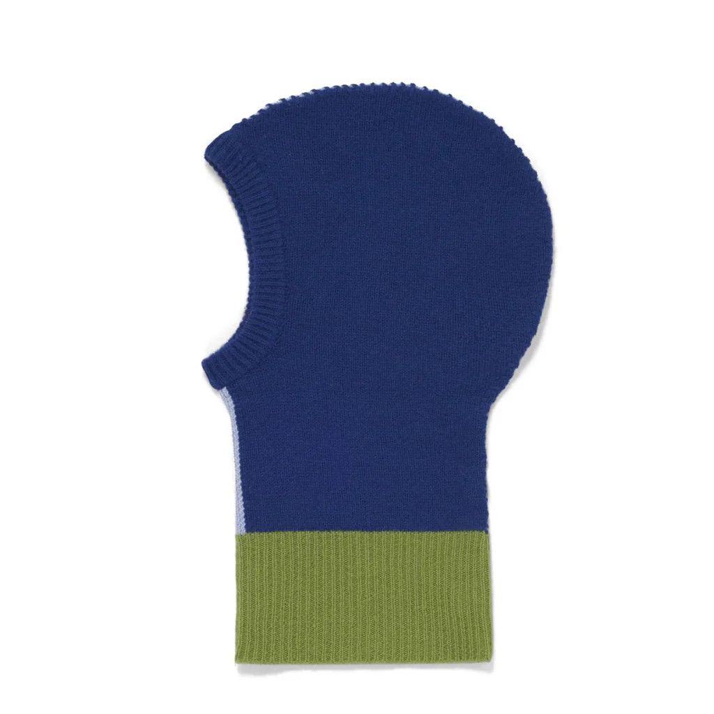 Marni o1w1db10125 Size:OS/Colorblock Balaclava in Blue/Green Size ONE SIZE - 2 Thumbnail