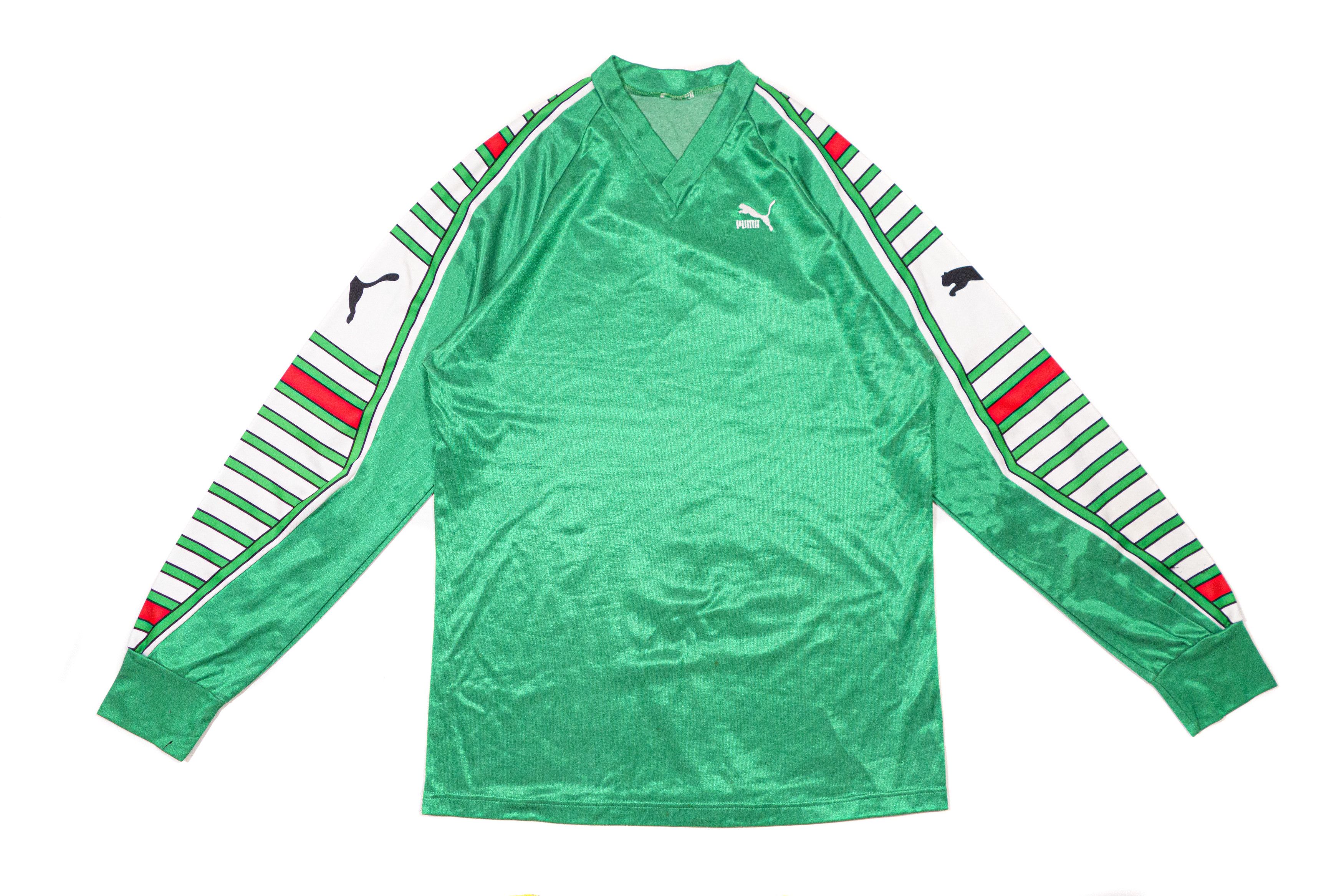 Puma 80S Logo Football Goalkeeper Jersey Size US L / EU 52-54 / 3 - 1 Thumbnail