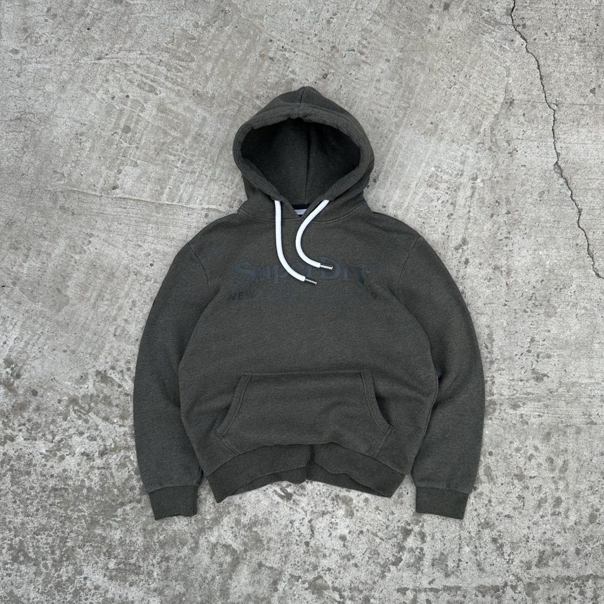 Superdry Vintage Japanese Style Superdry Hoodie Size S - M Dark Green Size US M / EU 48-50 / 2 - 1 Thumbnail