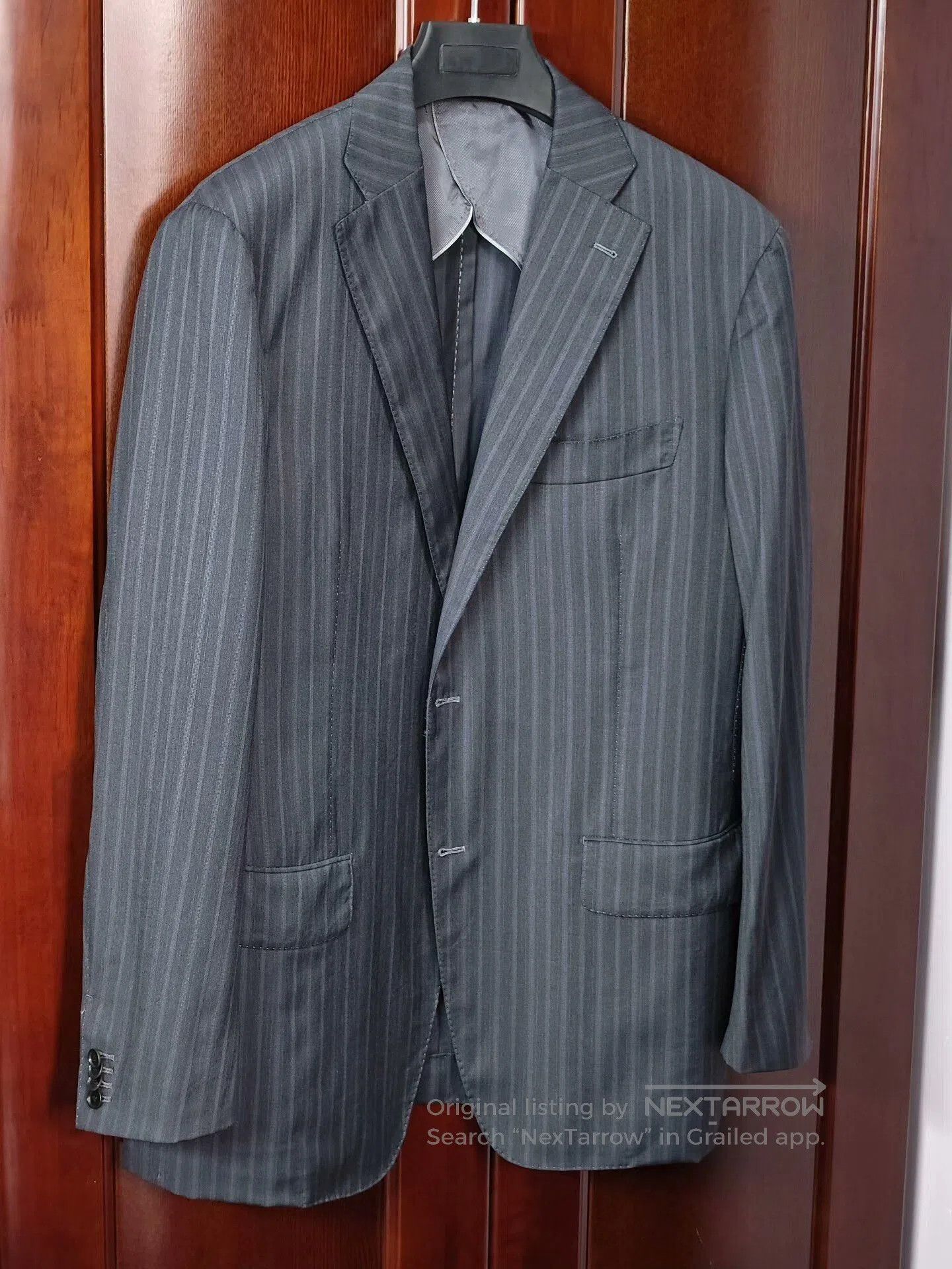 Ermenegildo Zegna Custom Zegna Wool Silk Blazer. Size US L / EU 52-54 / 3 - 1 Thumbnail