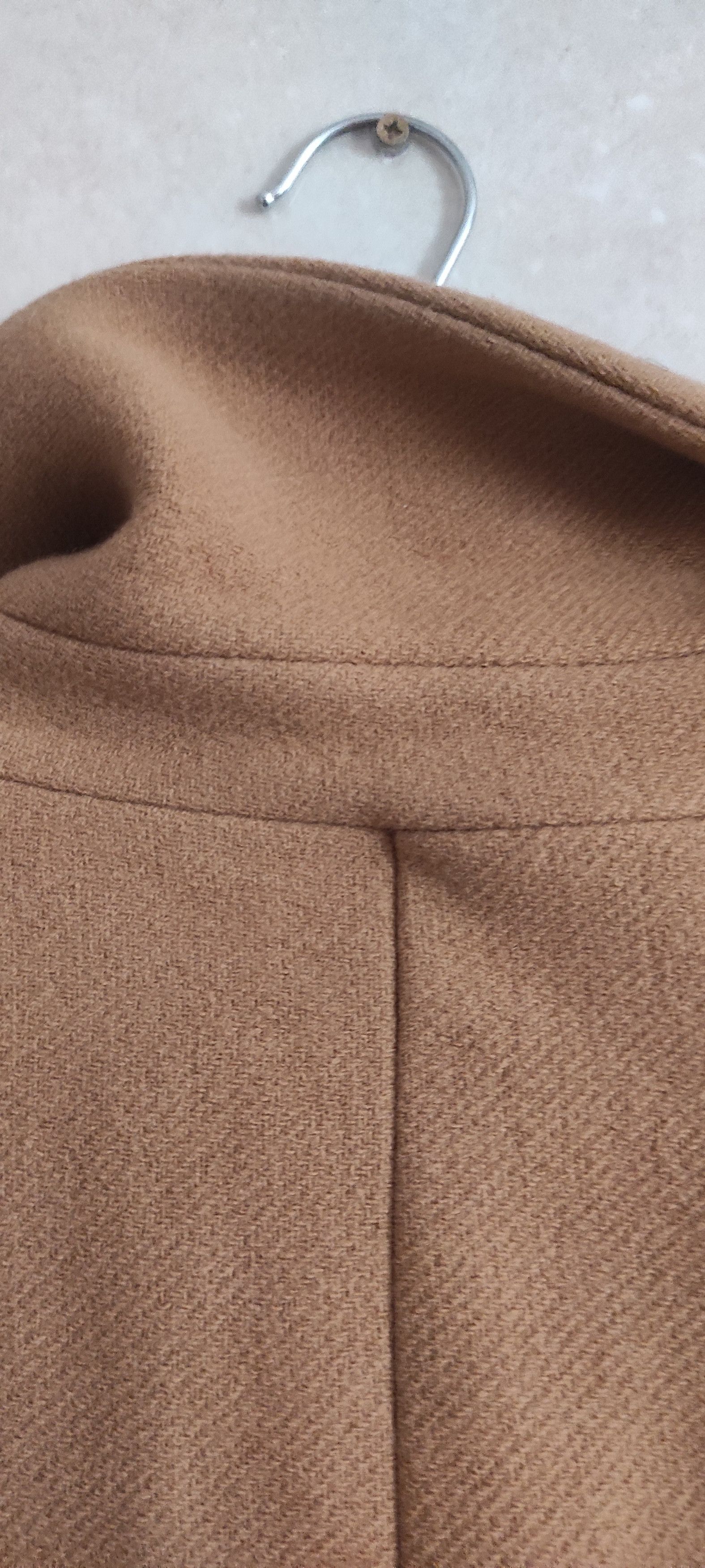 Massimo Dutti Massimo Dutti Mid Long Wool-Blend Coat in Camel Size L / US 10 / IT 46 - 11 Thumbnail