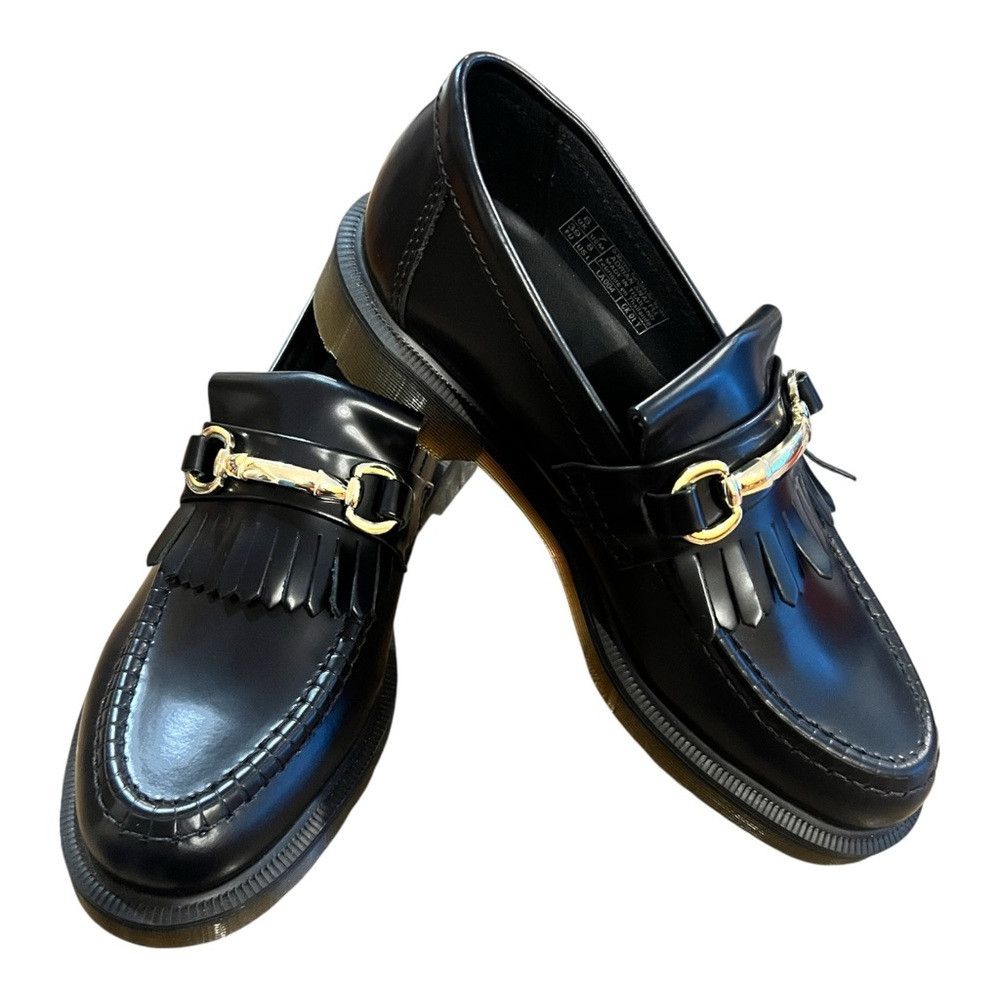 Dr. Martens Dr Martens Adrian Snaffle Loafers Women’s 8 Black Smooth Le Size US 8 / IT 38 - 8 Thumbnail