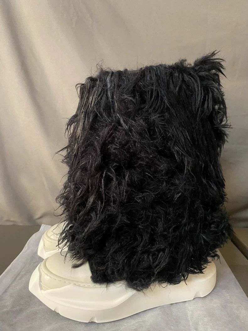 Rick Owens Rick Owens Thick Platform Fur Boots Size 36 Size US 5.5 / EU 38 - 1 Thumbnail