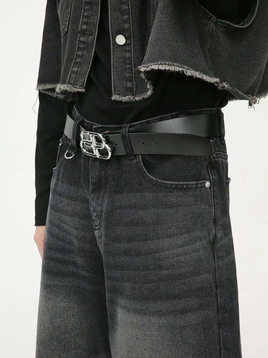 Japanese Brand Retro loose wide leg denim shorts Size US 32 / EU 48 - 4 Thumbnail