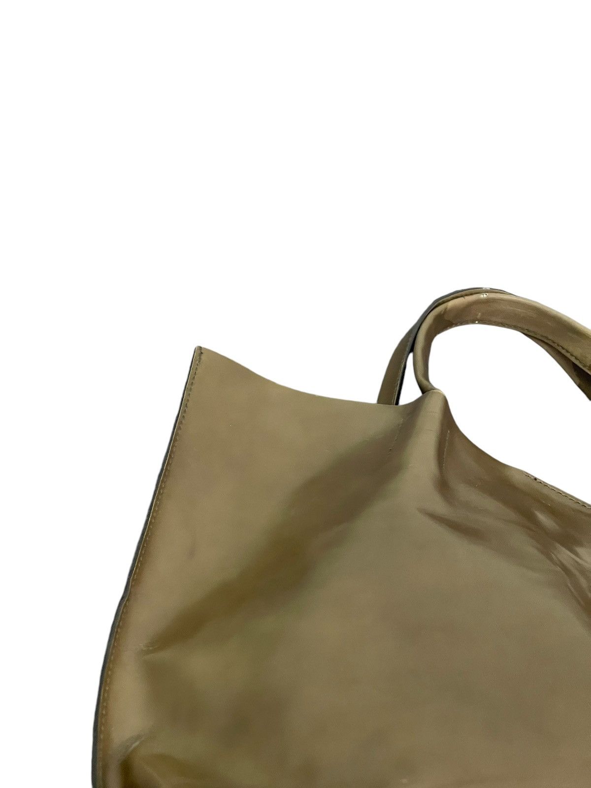 Japanese Brand Full Leather Gianni Chiarinni Italy Tote Bag 9🟩 Size ONE SIZE - 10 Thumbnail