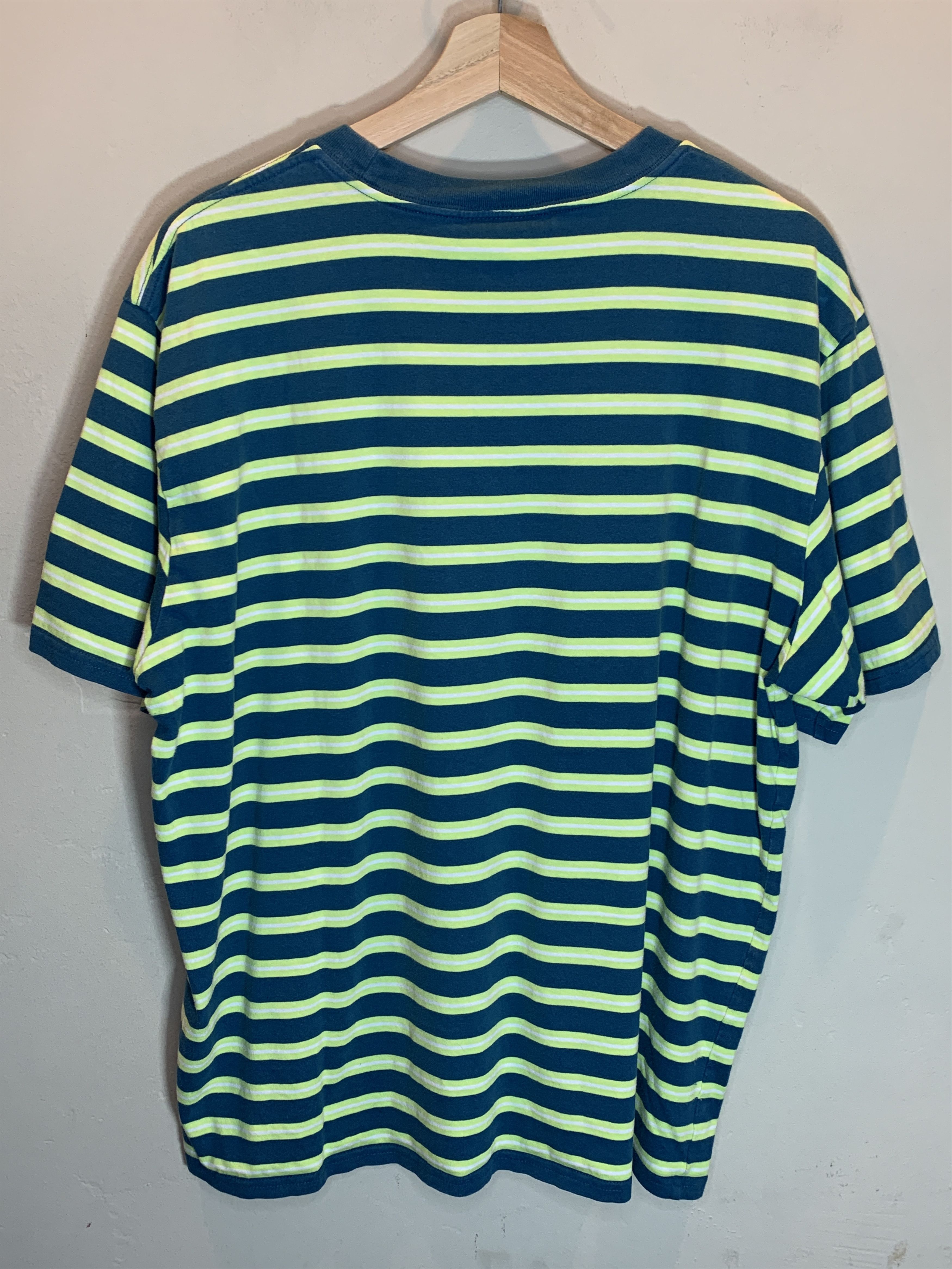 Carhartt Wip RARE Carhartt WIP Work In Progress Embroidered Striped Shirt Size US XL / EU 56 / 4 - 3 Thumbnail
