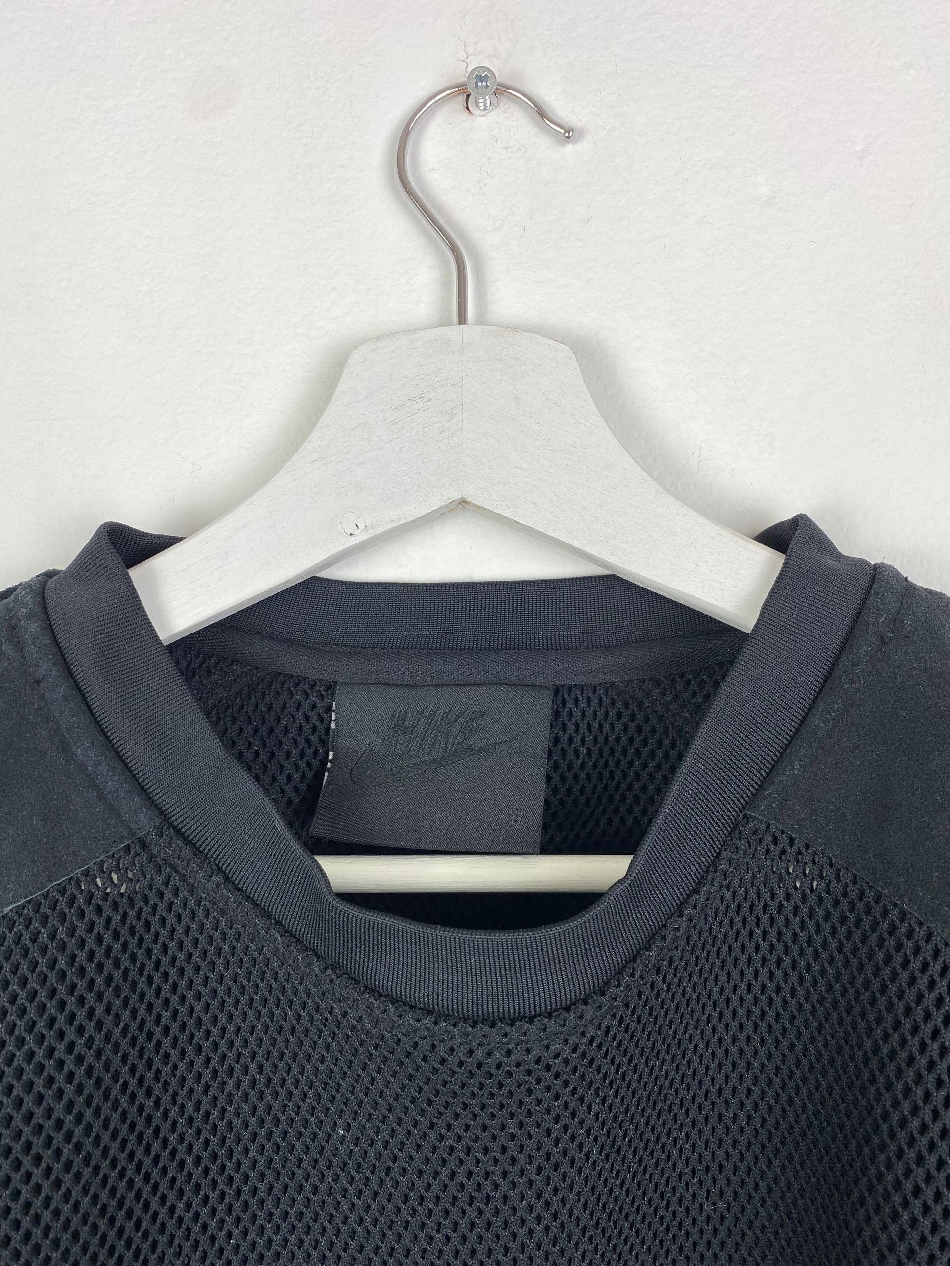 Nike Archive Nike NSW Tech Mesh Crewneck Sweatshirt Black Lab Size US S / EU 44-46 / 1 - 6 Thumbnail