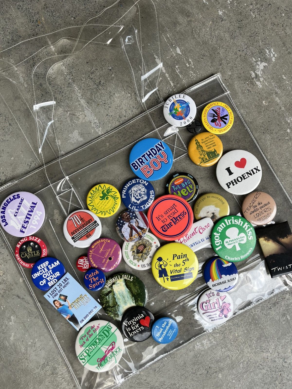 Other 1 of 1 unknown archive x permission only pin tote bag Size ONE SIZE - 2 Thumbnail