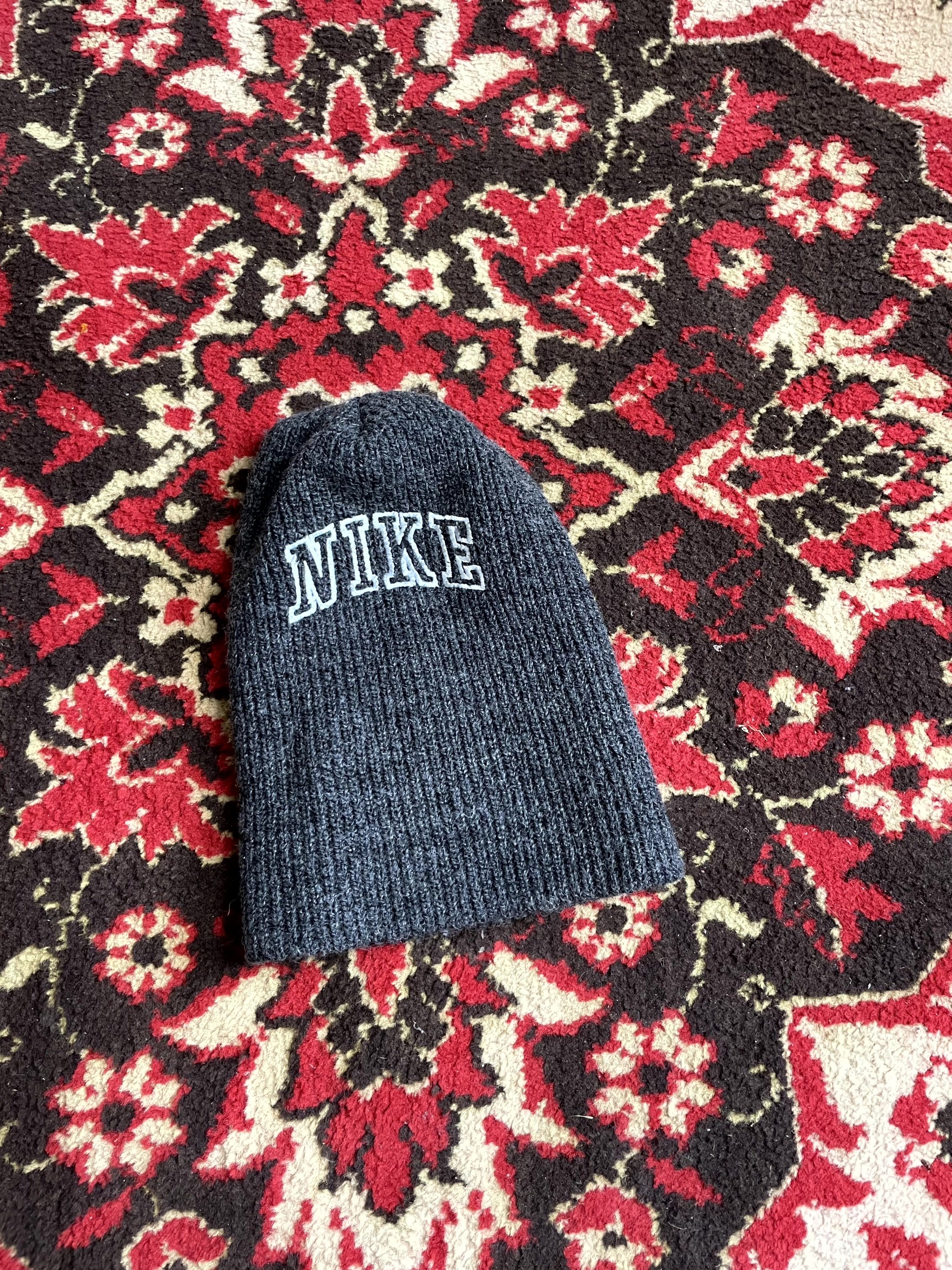 Nike × Vintage NIKE WINTER BIG LOGO VINTAGE HAT Size ONE SIZE - 2 Thumbnail