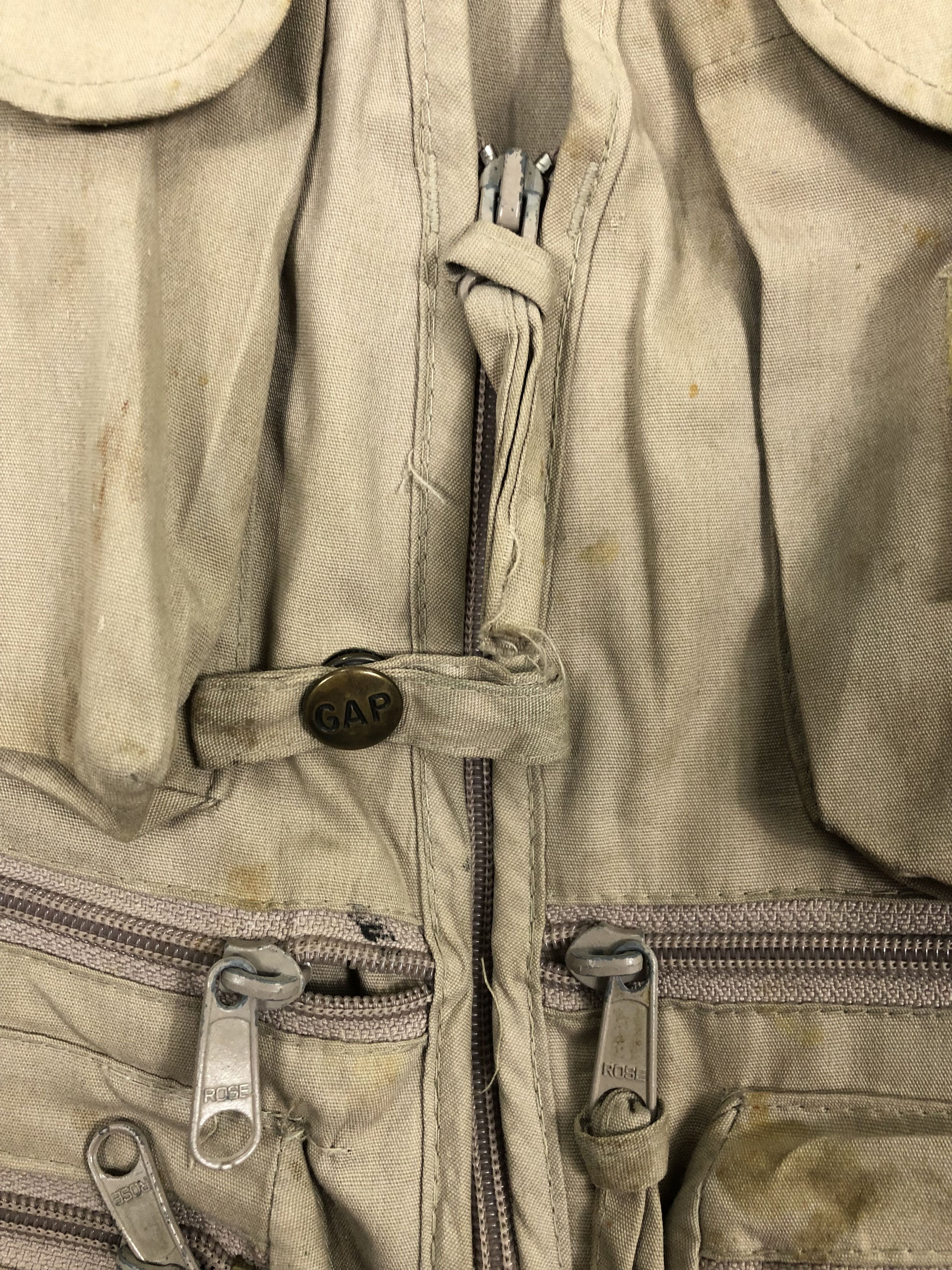 Gap GAP Tactical Vest Multipocket Outdoor Fishing Vest J0457 Size US M / EU 48-50 / 2 - 8 Thumbnail