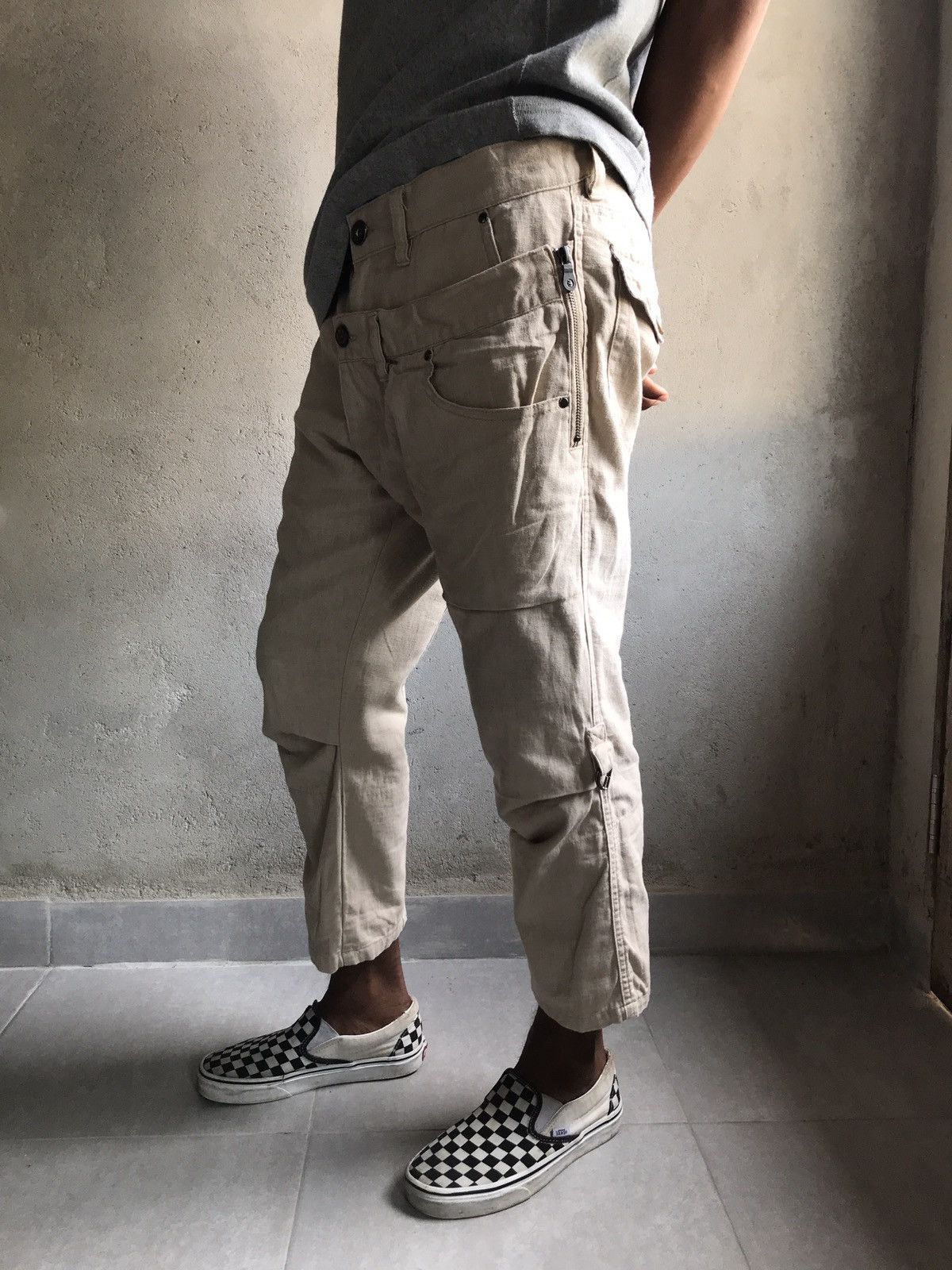 Japanese Brand × PPFM × semanticdesign Semantic design double half waist pant Size US 32 / EU 48 - 14 Thumbnail