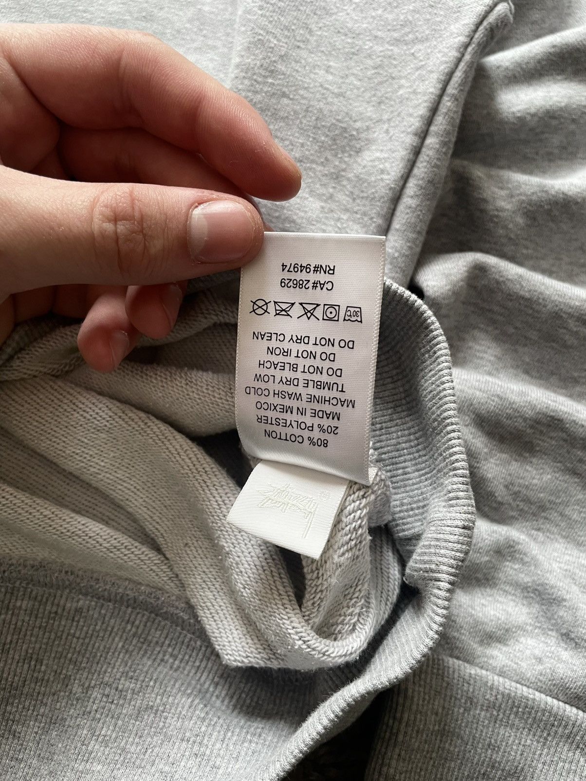 Stussy × Vintage 00s Stüssy Sweatshirt Streetwear Vintage Big Logo Rare Y2k Size US L / EU 52-54 / 3 - 18 Thumbnail