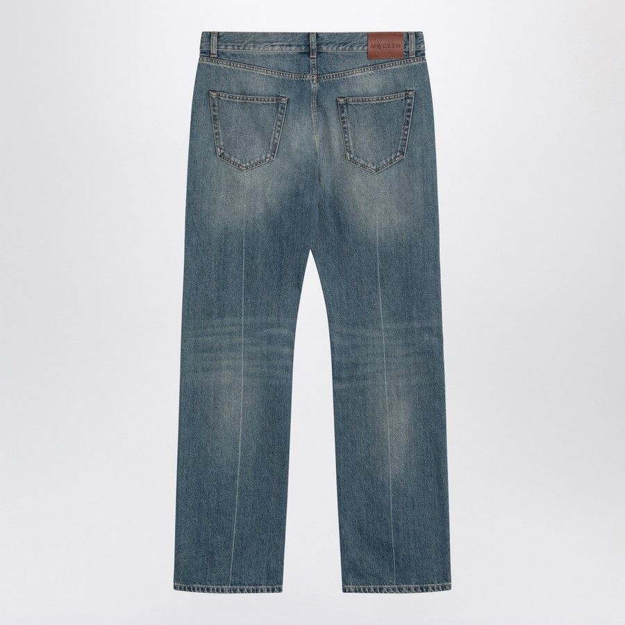Alexander McQueen o1d2blof0126 Denim Jeans in Blue Size US 32 / EU 48 - 2 Thumbnail