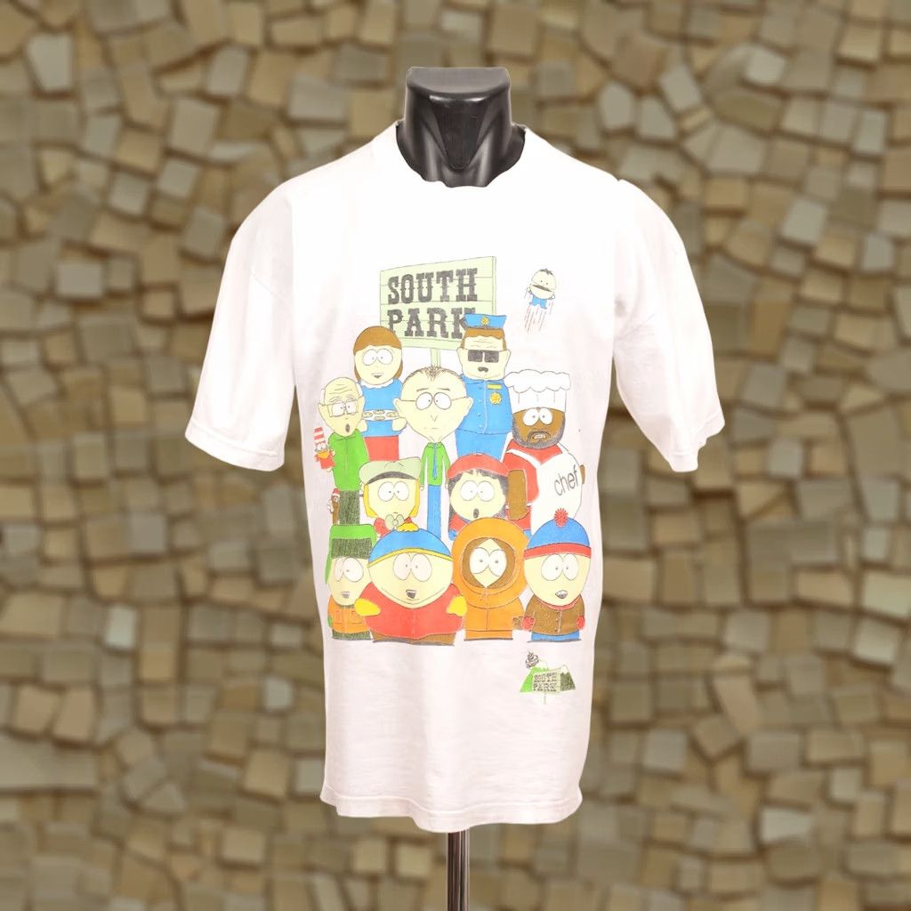 Vintage DDP Screen Stars South Park Characters Vintage T-Shirt Teen/Adult M White Shirt Mens Size US M / EU 48-50 / 2 - 1 Thumbnail