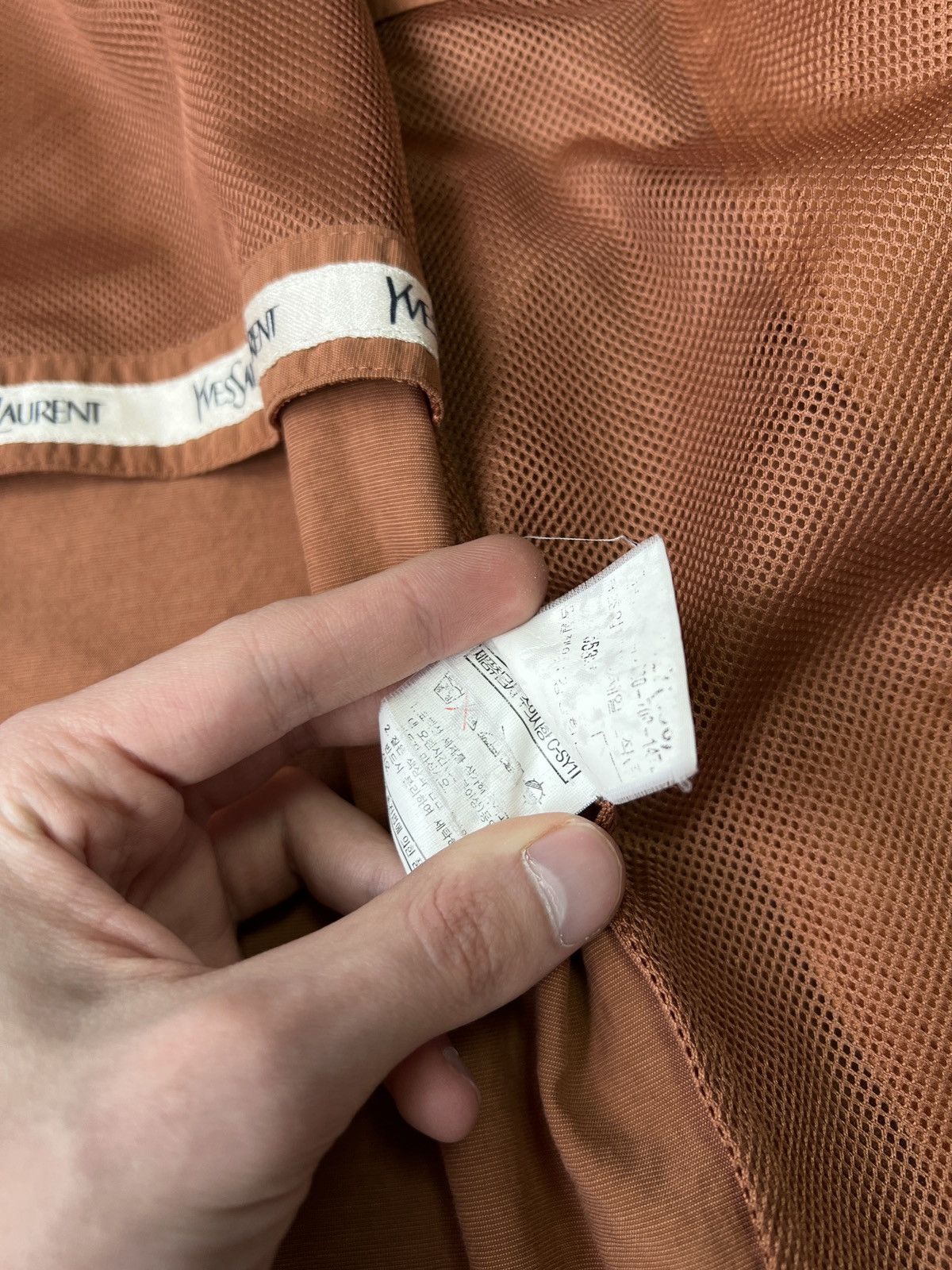Vintage × Yves Saint Laurent Vintage YSL Yves Saint Laurent luxury Coat Size US L / EU 52-54 / 3 - 12 Thumbnail