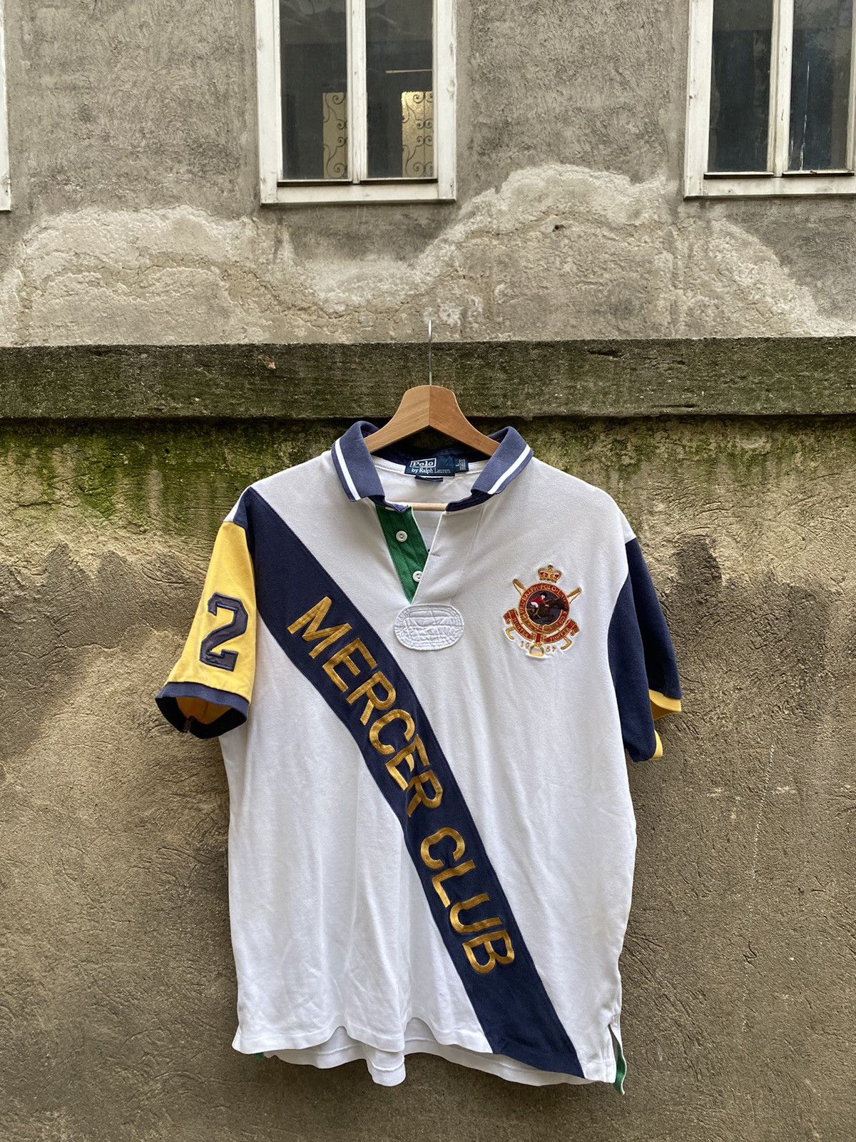 Polo Ralph Lauren × Vintage Vintage Polo Ralph Lauren Embroidered Logo Y2K Polo T-Shirt Size US L / EU 52-54 / 3 - 1 Thumbnail