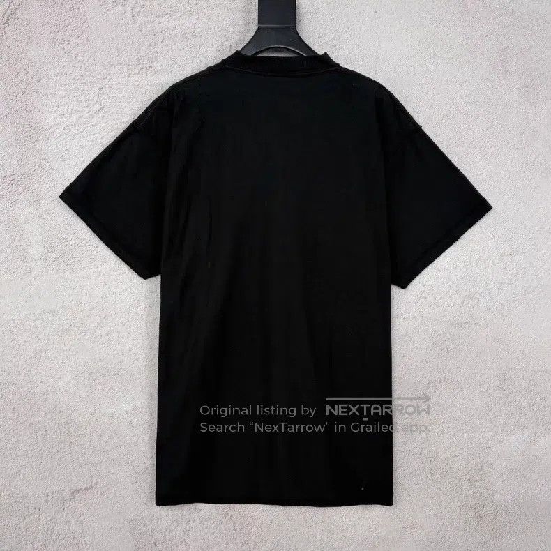Balenciaga Balenciaga Front castle printed letter logo black destroye Size US M / EU 48-50 / 2 - 2 Thumbnail