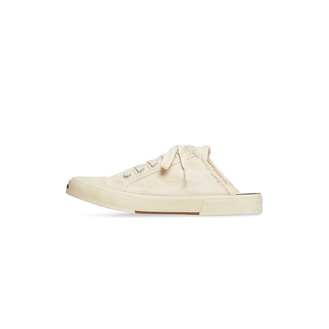 Balenciaga o1tr1nto0525 Paris Mules in Cream Size US 11 / EU 44 - 4 Thumbnail