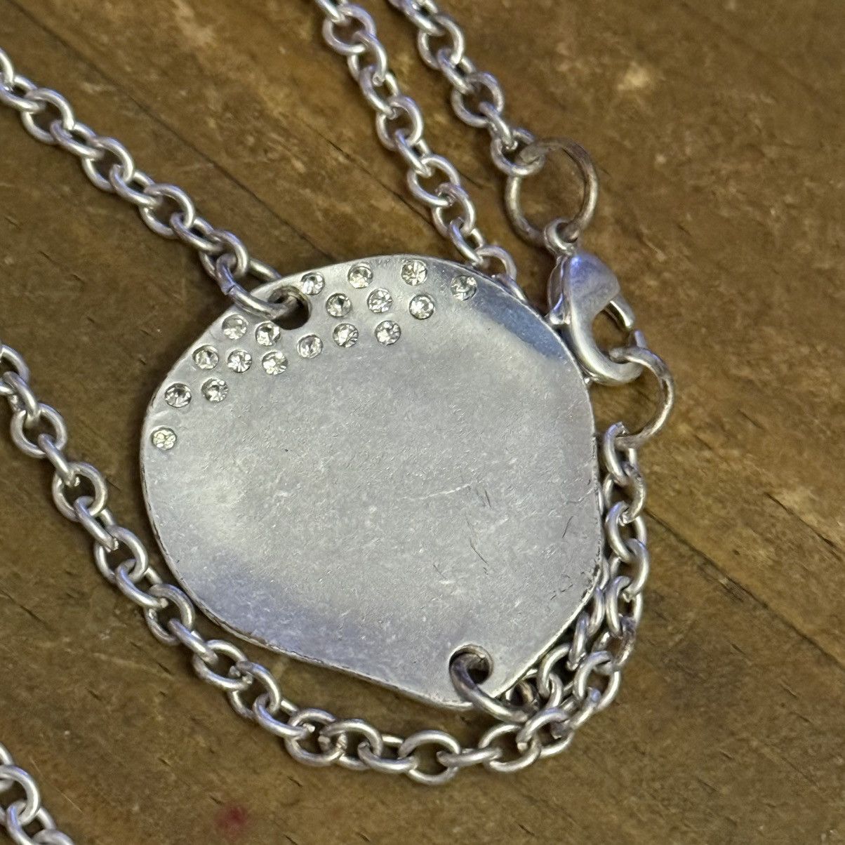Other Long silver tone station sand dollar necklace Size ONE SIZE - 4 Thumbnail