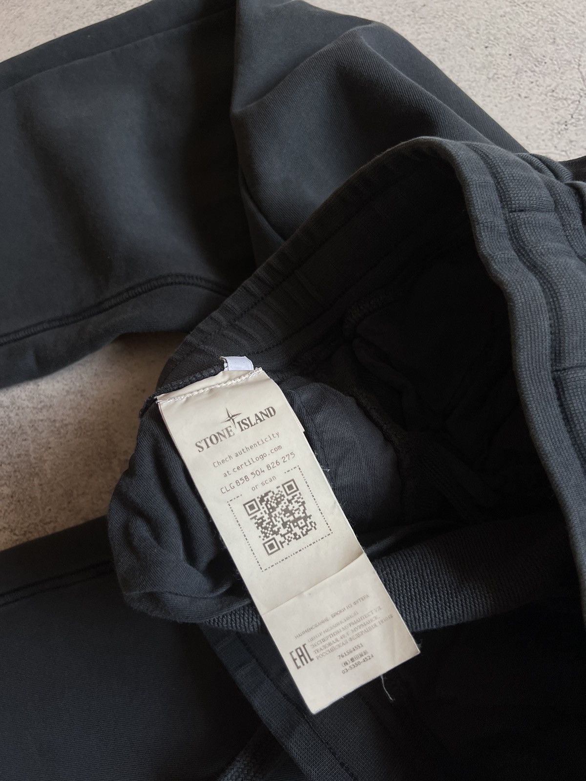 Stone Island × Vintage STONE ISLAND Heavy cotton joggers PATCH logo pants trousers Size US 31 - 7 Thumbnail
