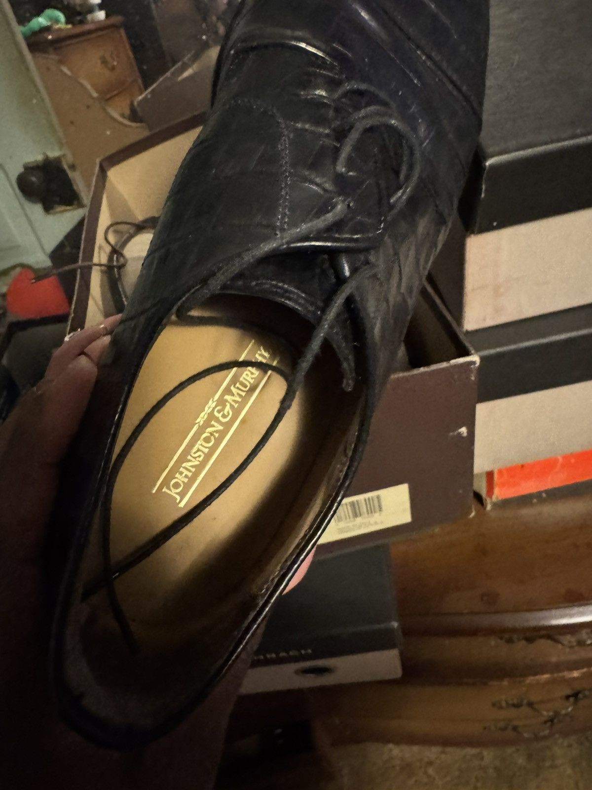 Bachrach × Johnston & Murphy × Stacy Adams Men gently worn Size US 9 / EU 42 - 16 Thumbnail