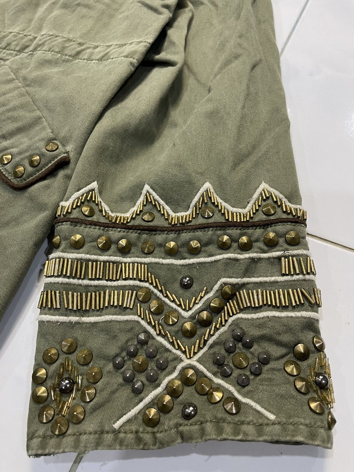 Japanese Brand Japanese Brand Fishtail Parka Spike Punk Rock Size US S / EU 44-46 / 1 - 4 Thumbnail