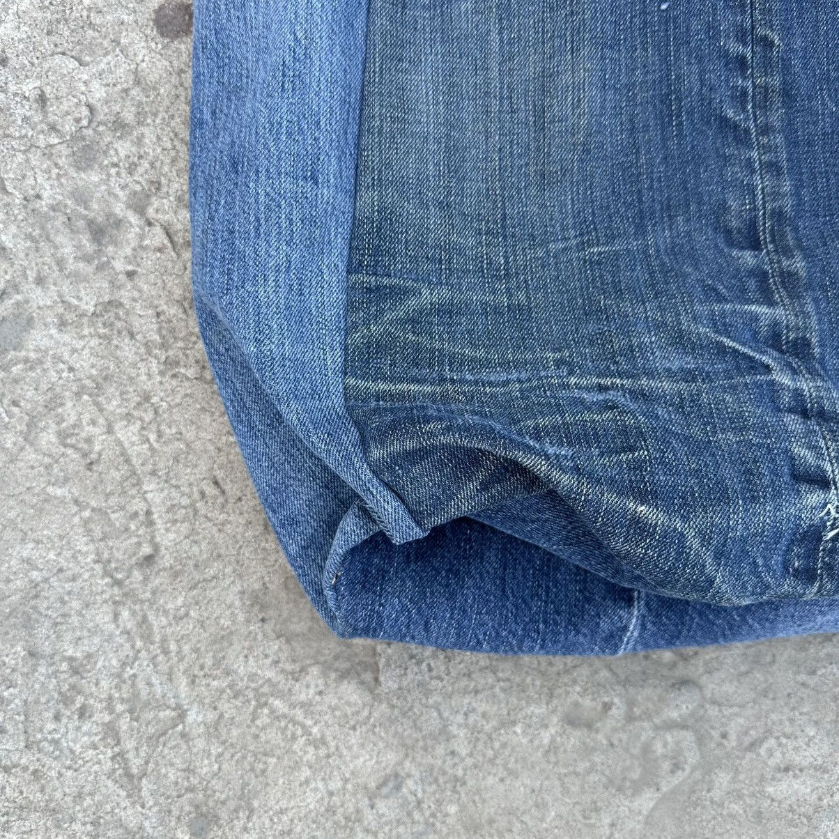 If Six Was Nine × Japanese Brand Vintage Japanese Style Custom Denim Shoulders Bag Y2K 00s Size ONE SIZE - 5 Thumbnail
